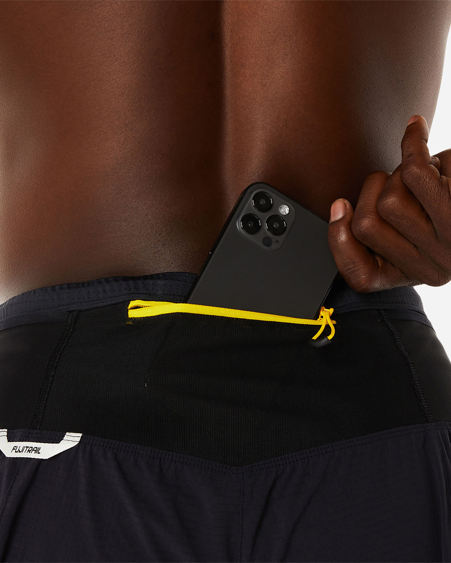 Short running ASICS FUJITRAIL M - Nero - 4 | Cisalfa Sport