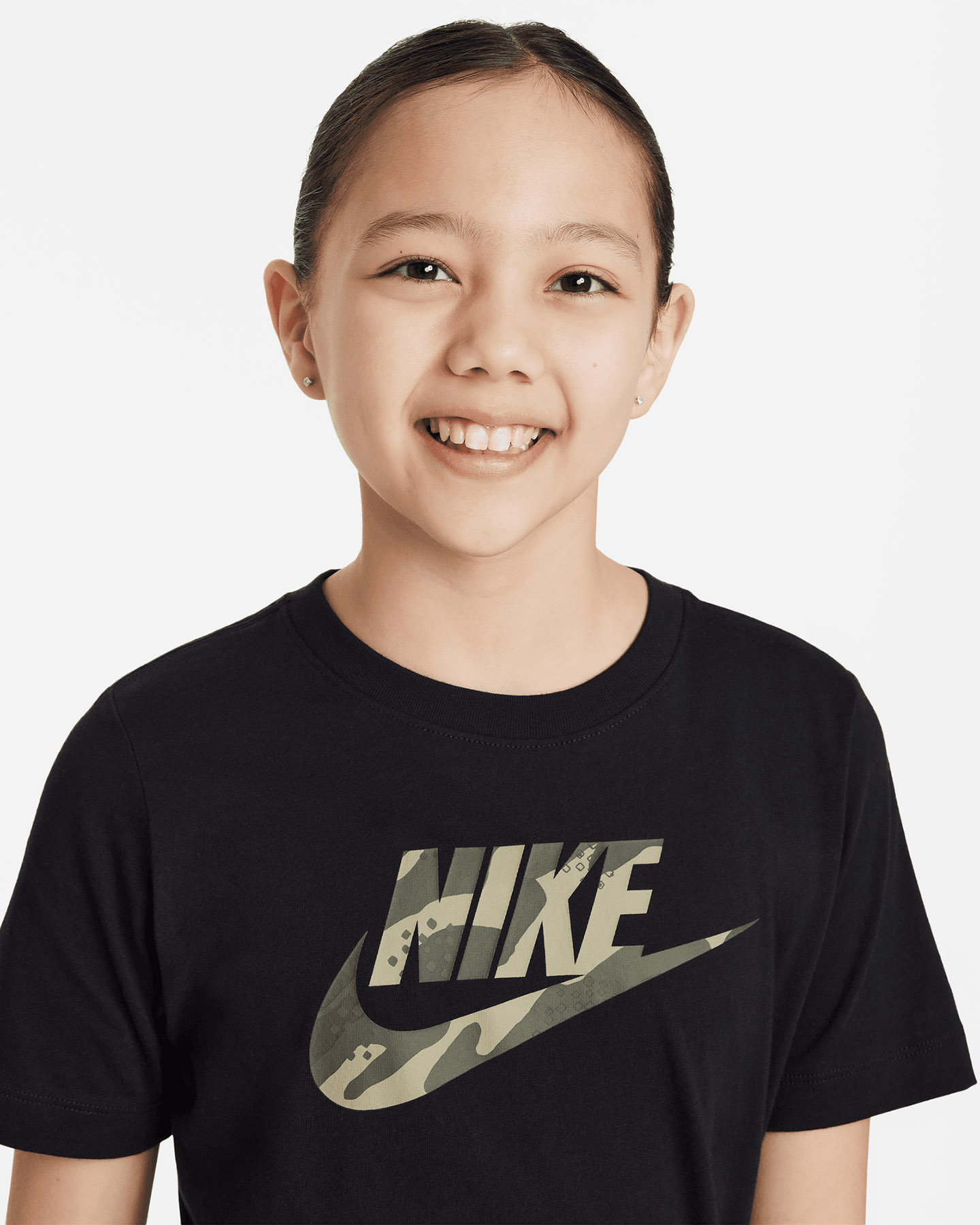 T-shirt NIKE LOGO JR - Nero - 4 | Cisalfa Sport