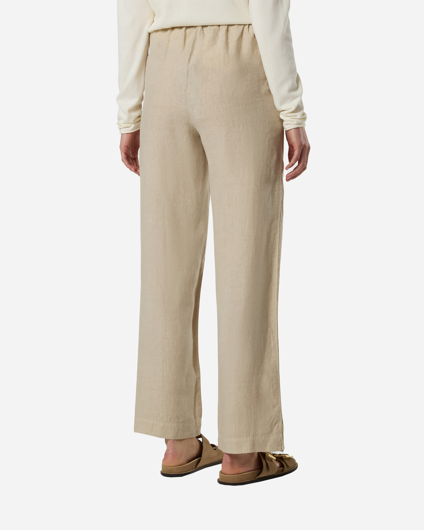 Pantalone NORTH SAILS WIDE LEG W - Beige - 3 | Cisalfa Sport