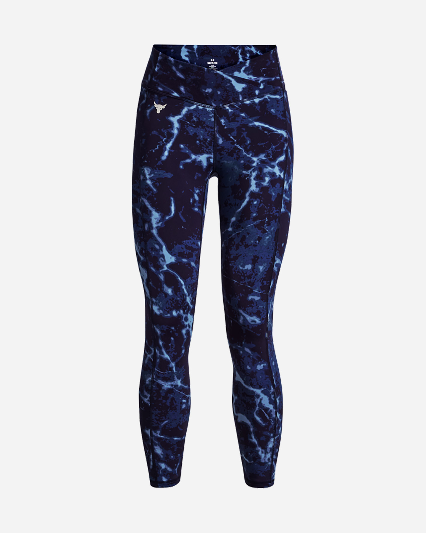 Leggings UNDER ARMOUR THE ROCK ALL OVER W - Blu - 0 | Cisalfa Sport