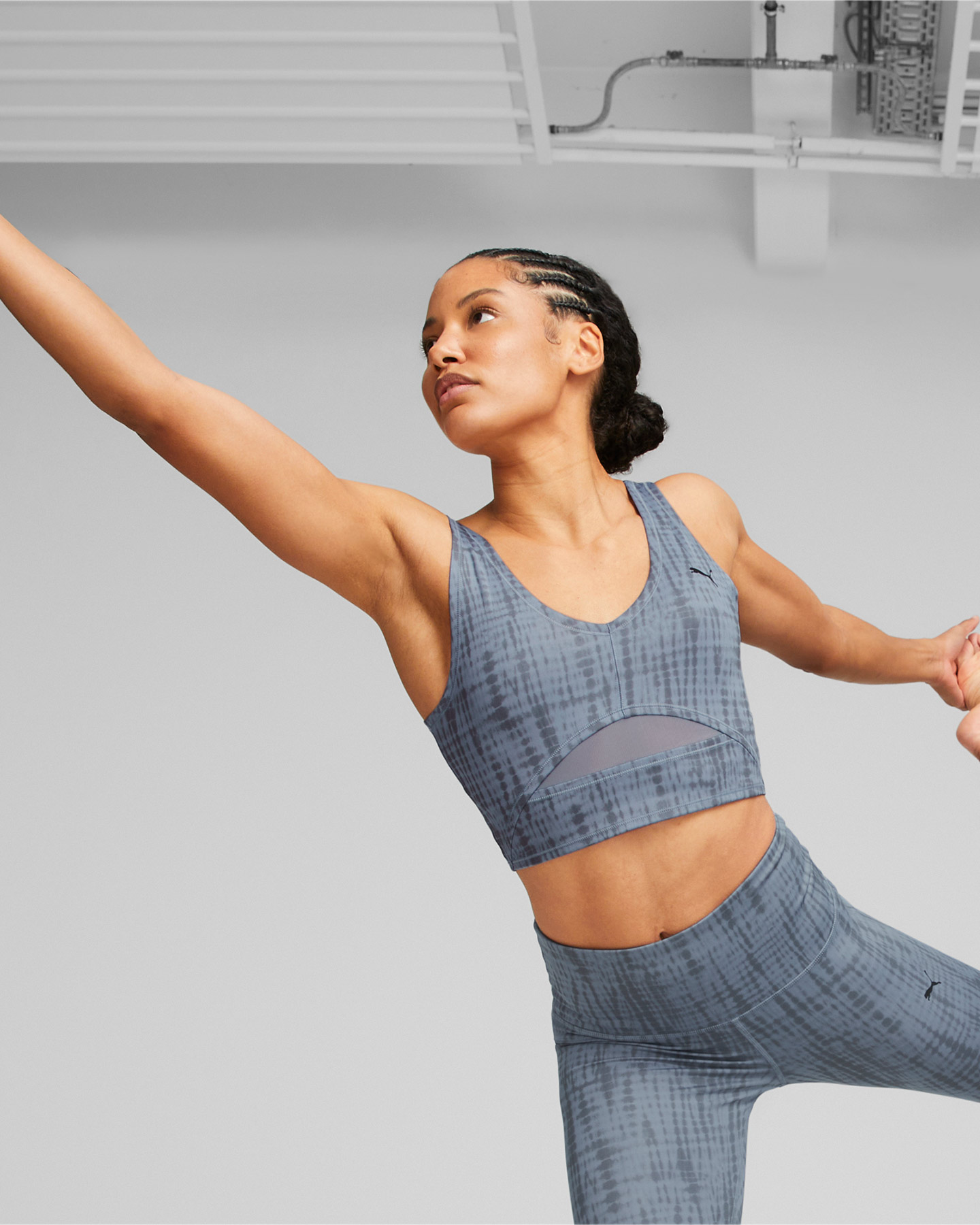 Canotta training PUMA YOGA W - Lilla - 4 | Cisalfa Sport