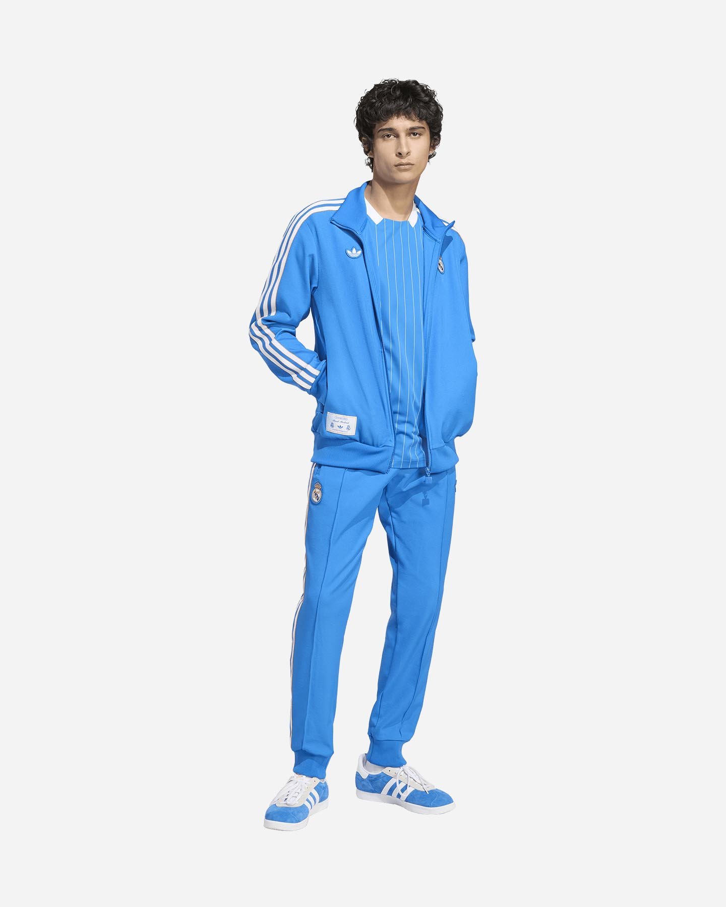Felpa ADIDAS ORIGINALS REAL MADRID M - Azzurro - 3 | Cisalfa Sport