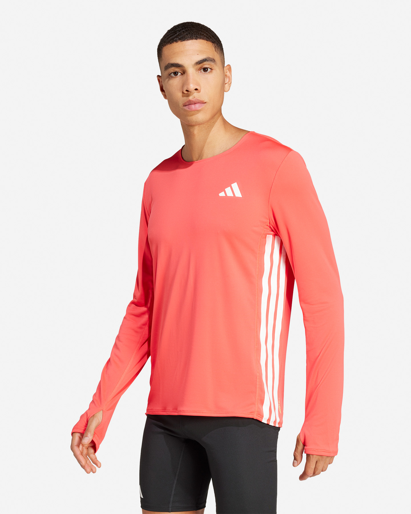 Maglia running ADIDAS ADIZERO L M - Rosso - 1 | Cisalfa Sport