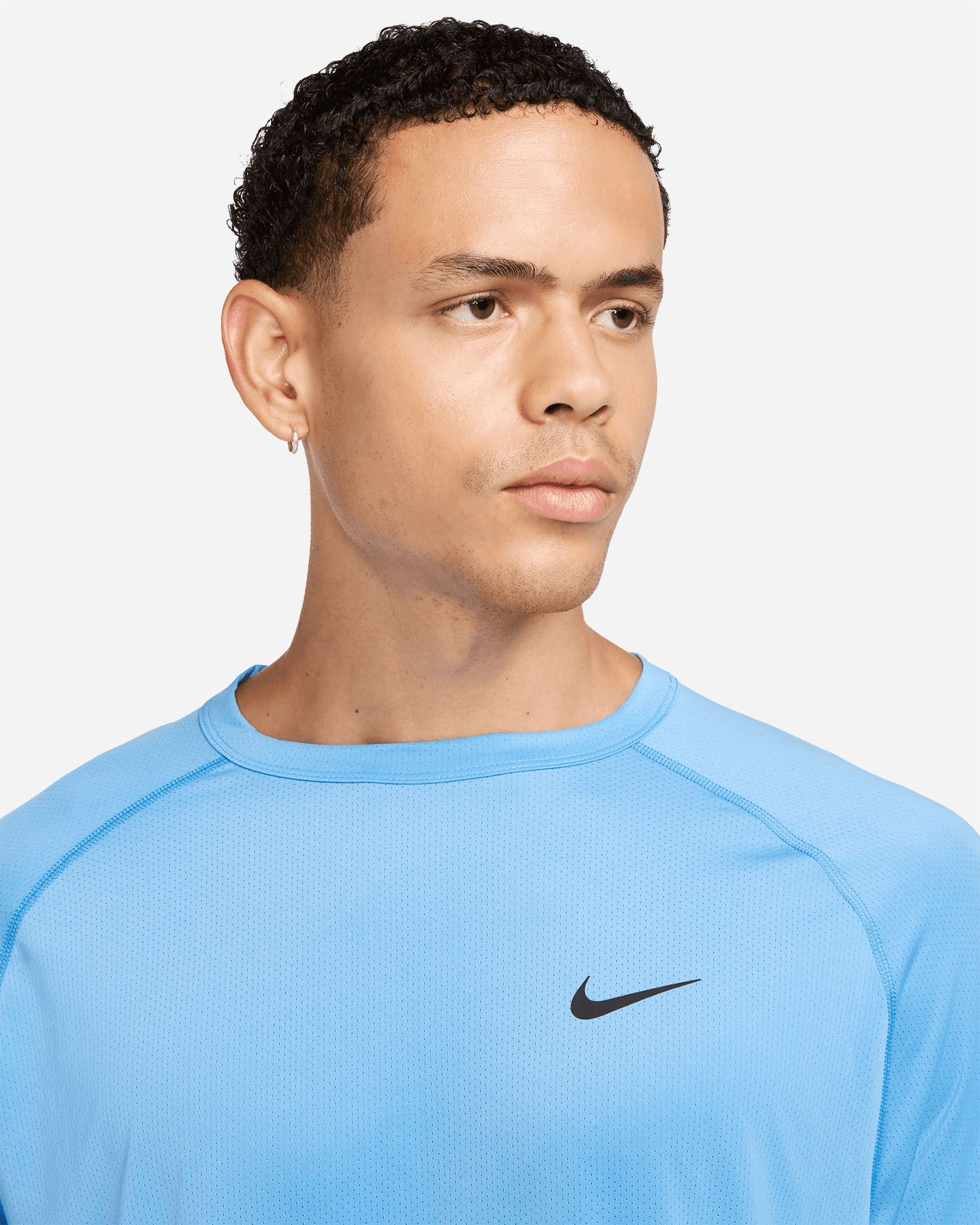 T-shirt training NIKE DRI FIT READY M - Azzurro - 3 | Cisalfa Sport