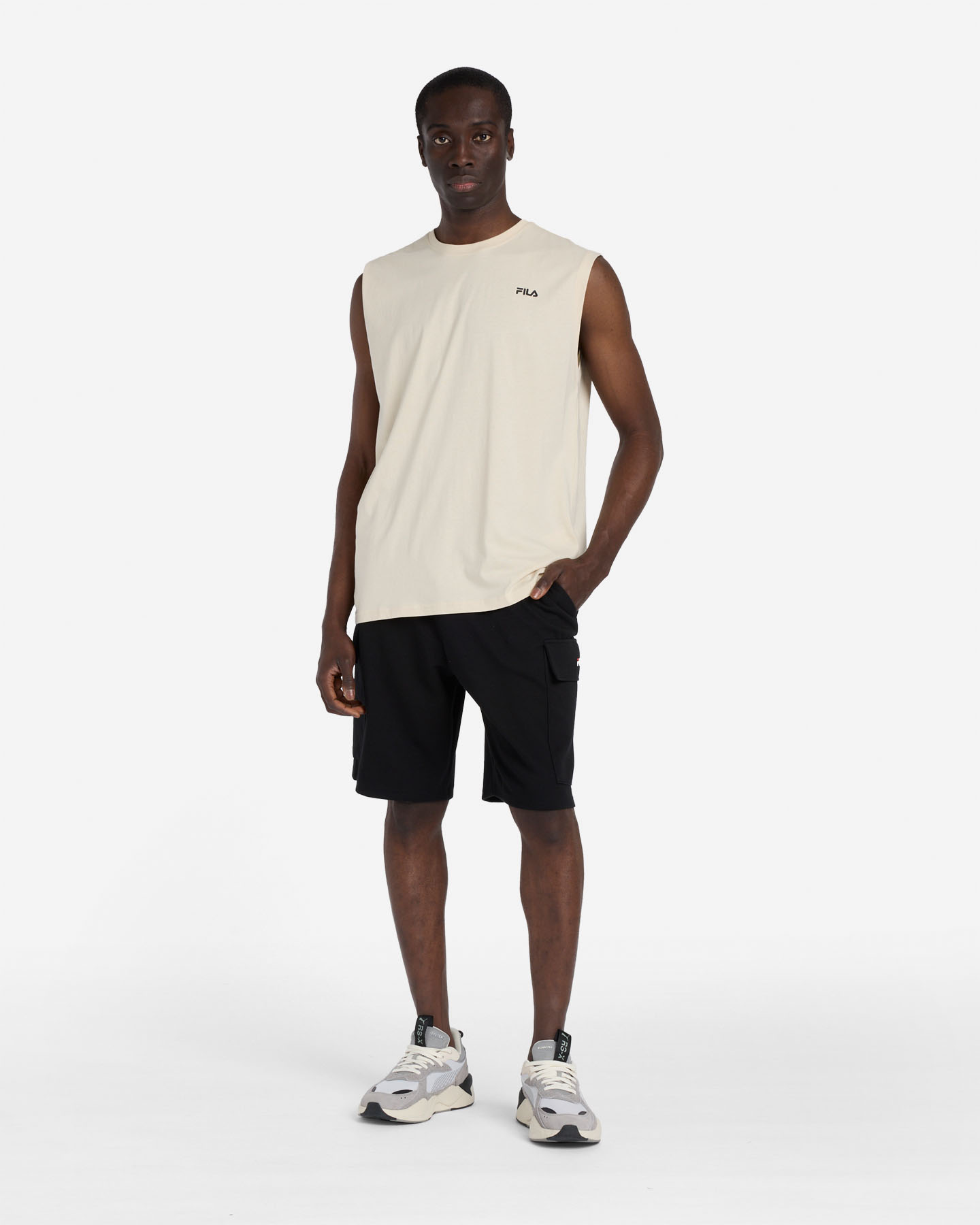 Canotta FILA ATHLEISURE DYNAMISM M - Bianco - 2 | Cisalfa Sport