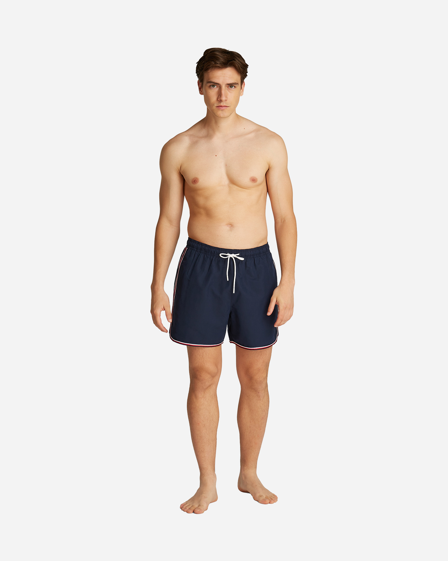 Boxer mare TOMMY HILFIGER BOXER BORDATO DOPPIA BANDA M - Blu - 1 | Cisalfa Sport