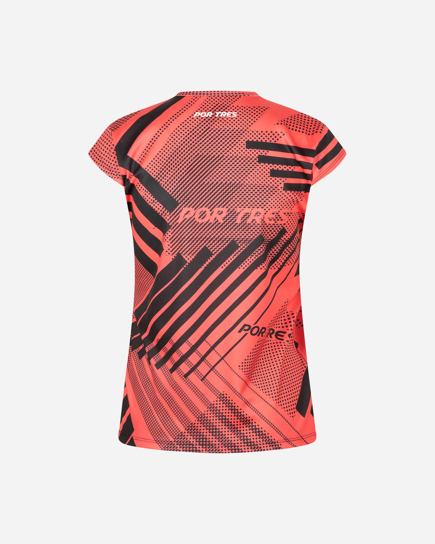 T-shirt tennis X3 POR TRES TENERIFE W - Rosa - 1 | Cisalfa Sport