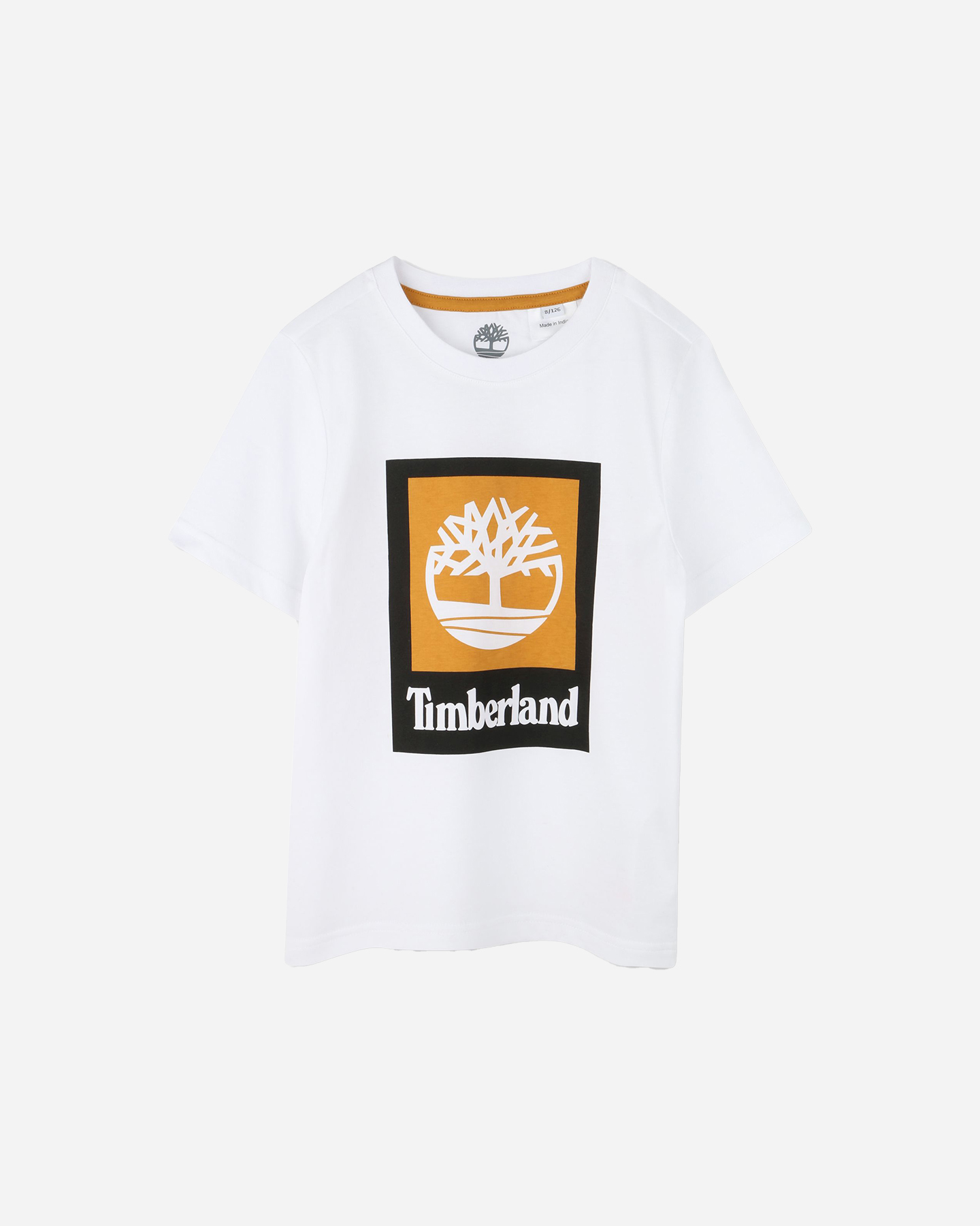 T-shirt TIMBERLAND BOX LOGO JR - Bianco - 0 | Cisalfa Sport