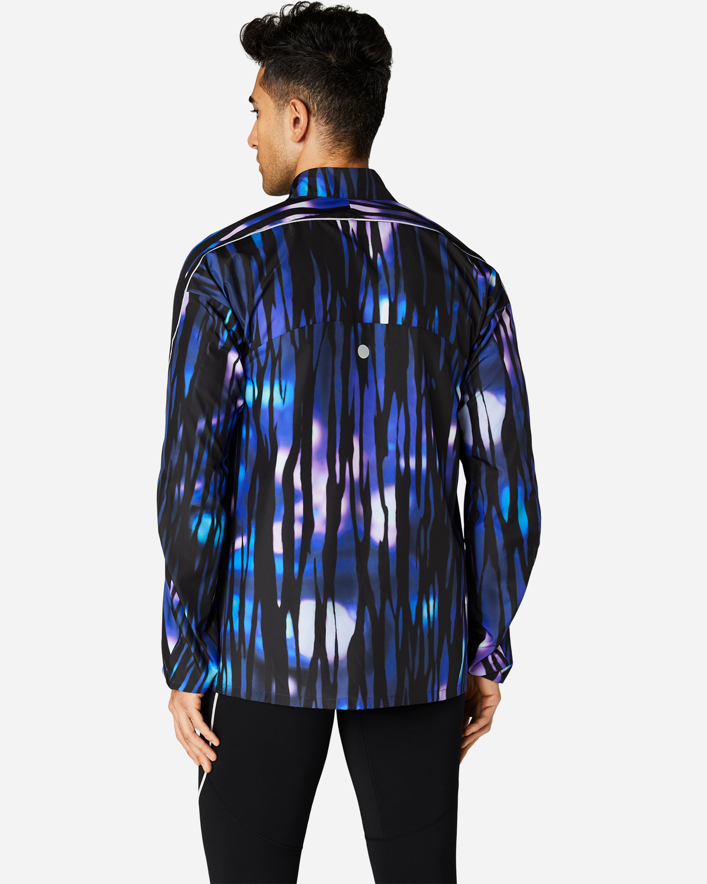 Giacca running ASICS ROAD LITE-SHOW PACKABLE M - Blu - 1 | Cisalfa Sport