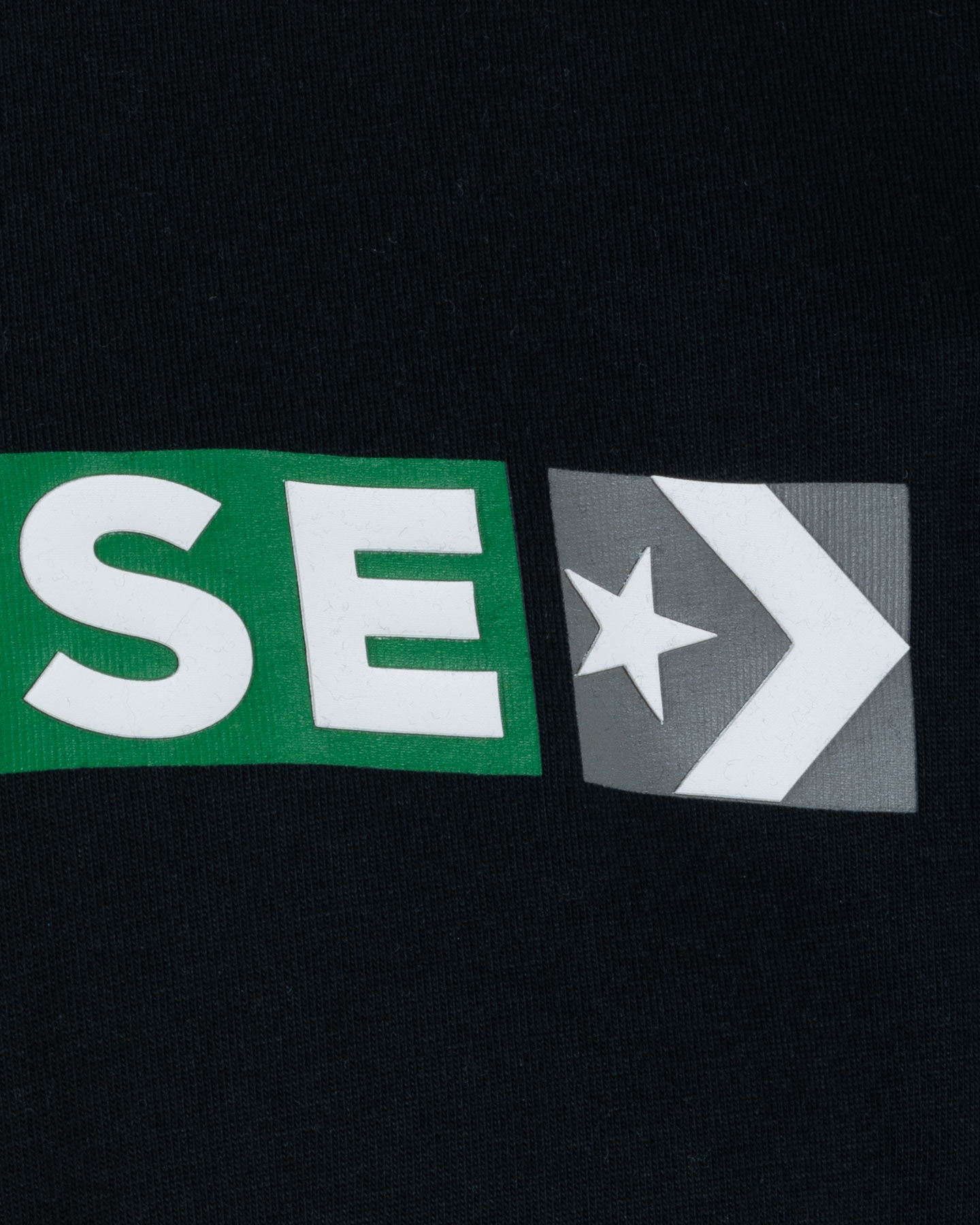 T-shirt CONVERSE SCRIPT LOGO M - Nero - 2 | Cisalfa Sport