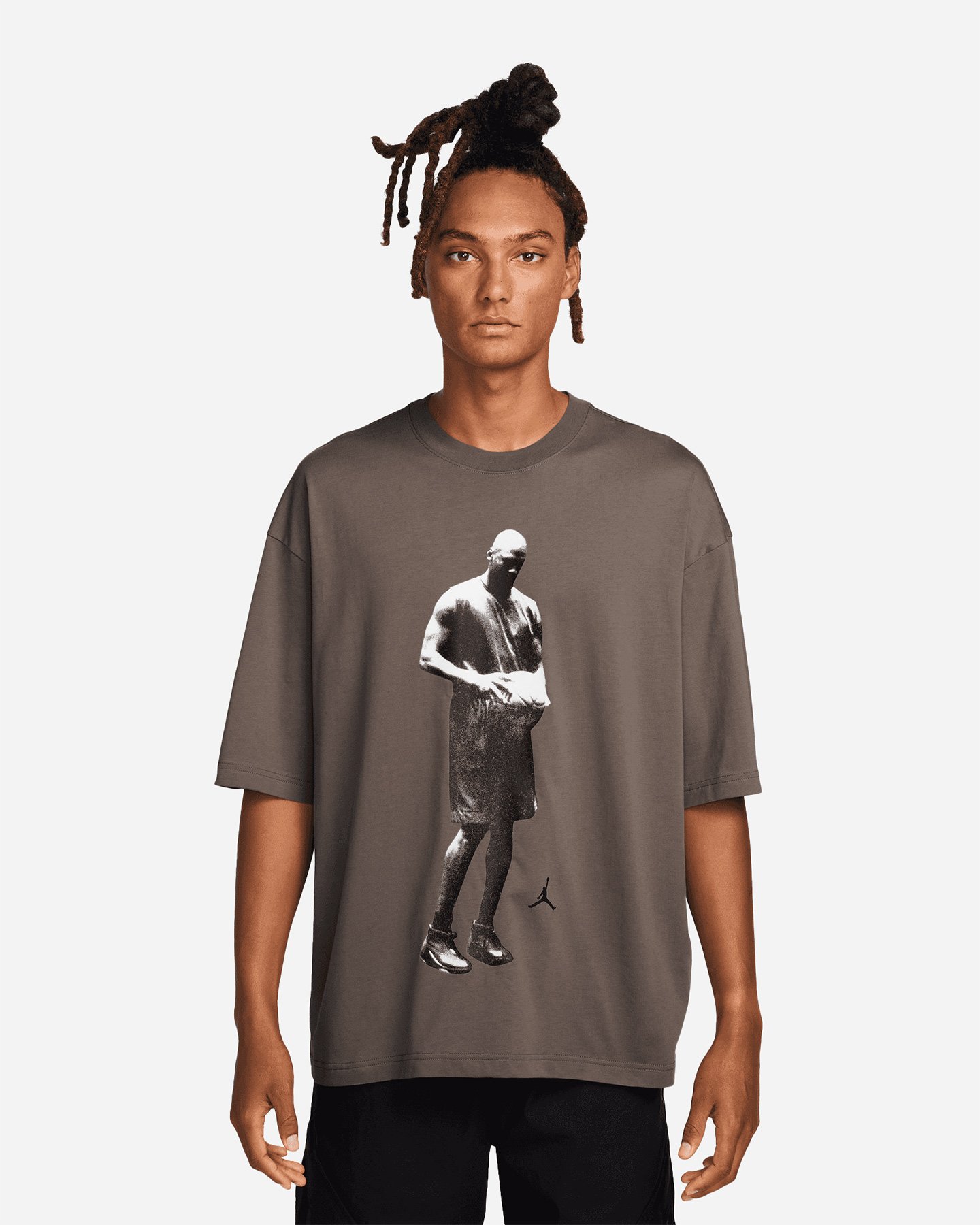 Maglia basket NIKE JORDAN DRI FIT GRAPHIC M - Grigio - 0 | Cisalfa Sport