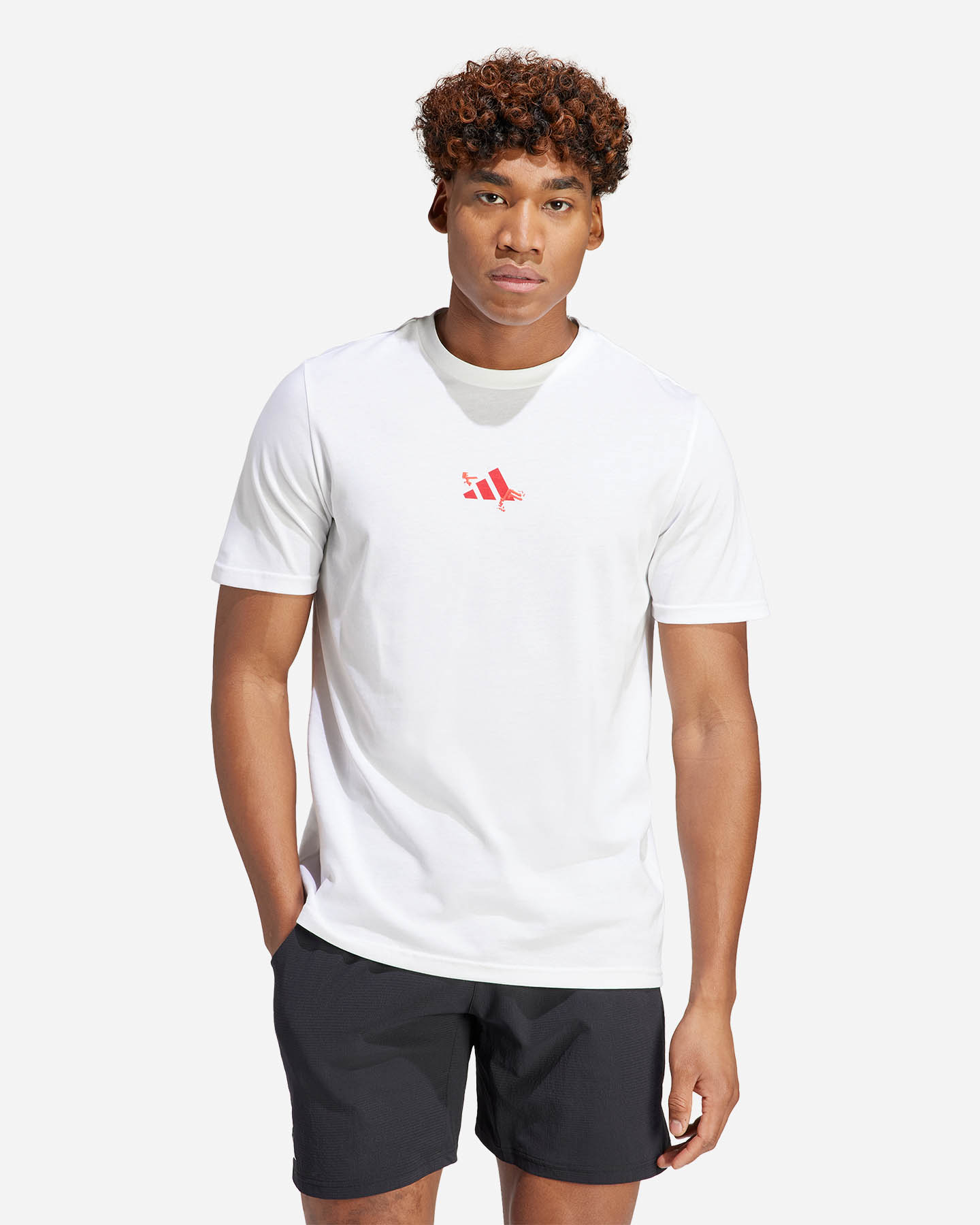 T-shirt tennis ADIDAS SPORT M - Bianco - 1 | Cisalfa Sport