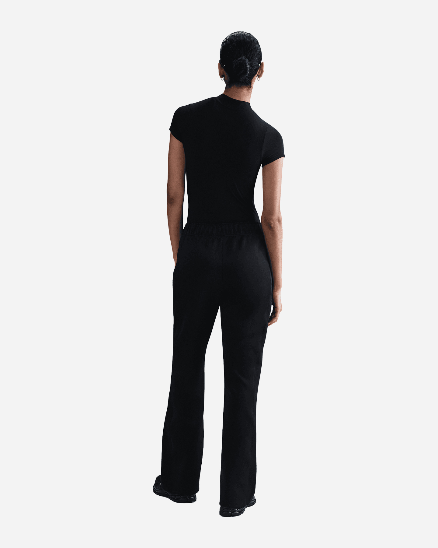 Pantalone NIKE TRIACETATO FLARE W - Nero - 2 | Cisalfa Sport