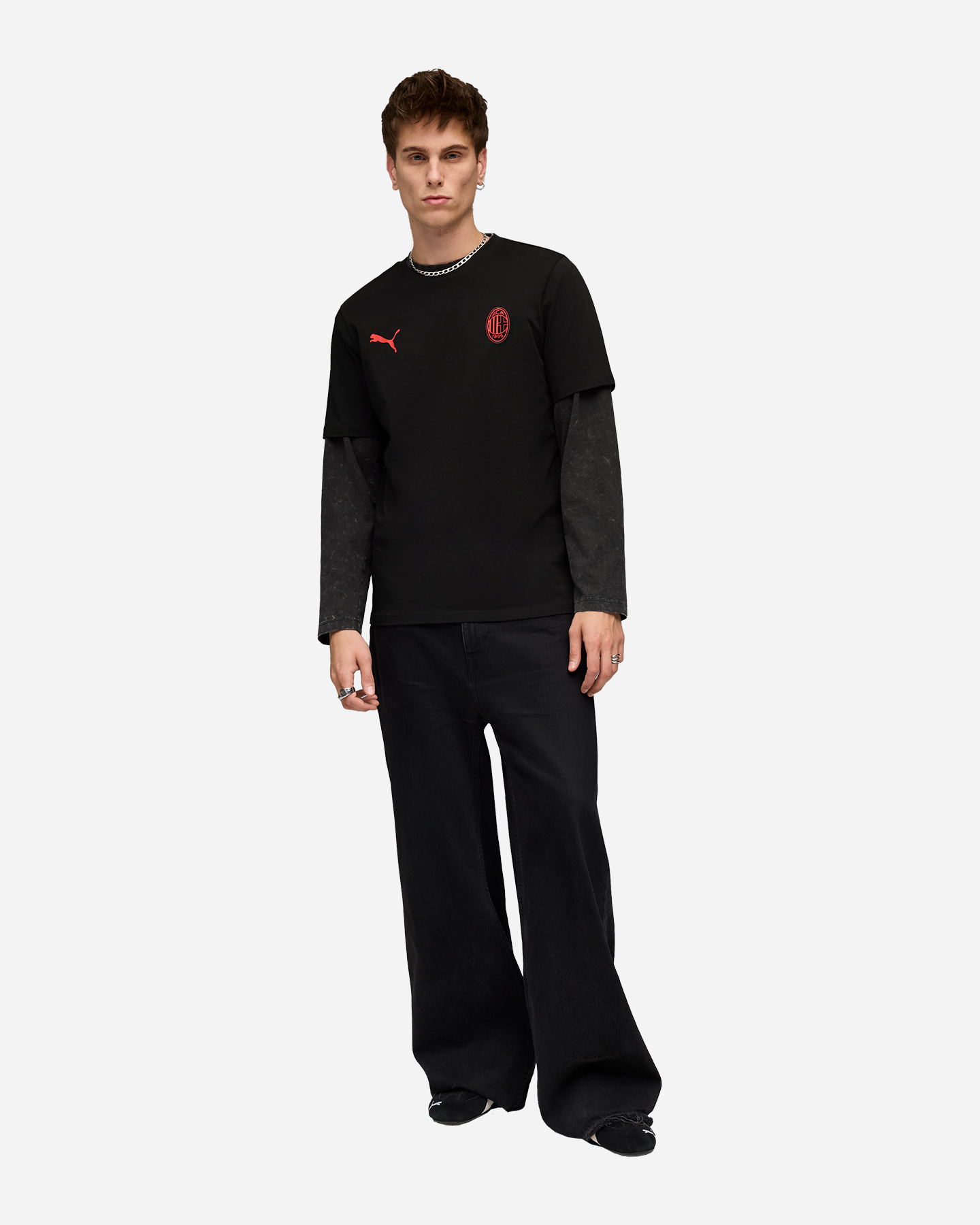 Abbigliamento calcio ufficiale PUMA MILAN ESSENTIALS M - 4 | Cisalfa Sport