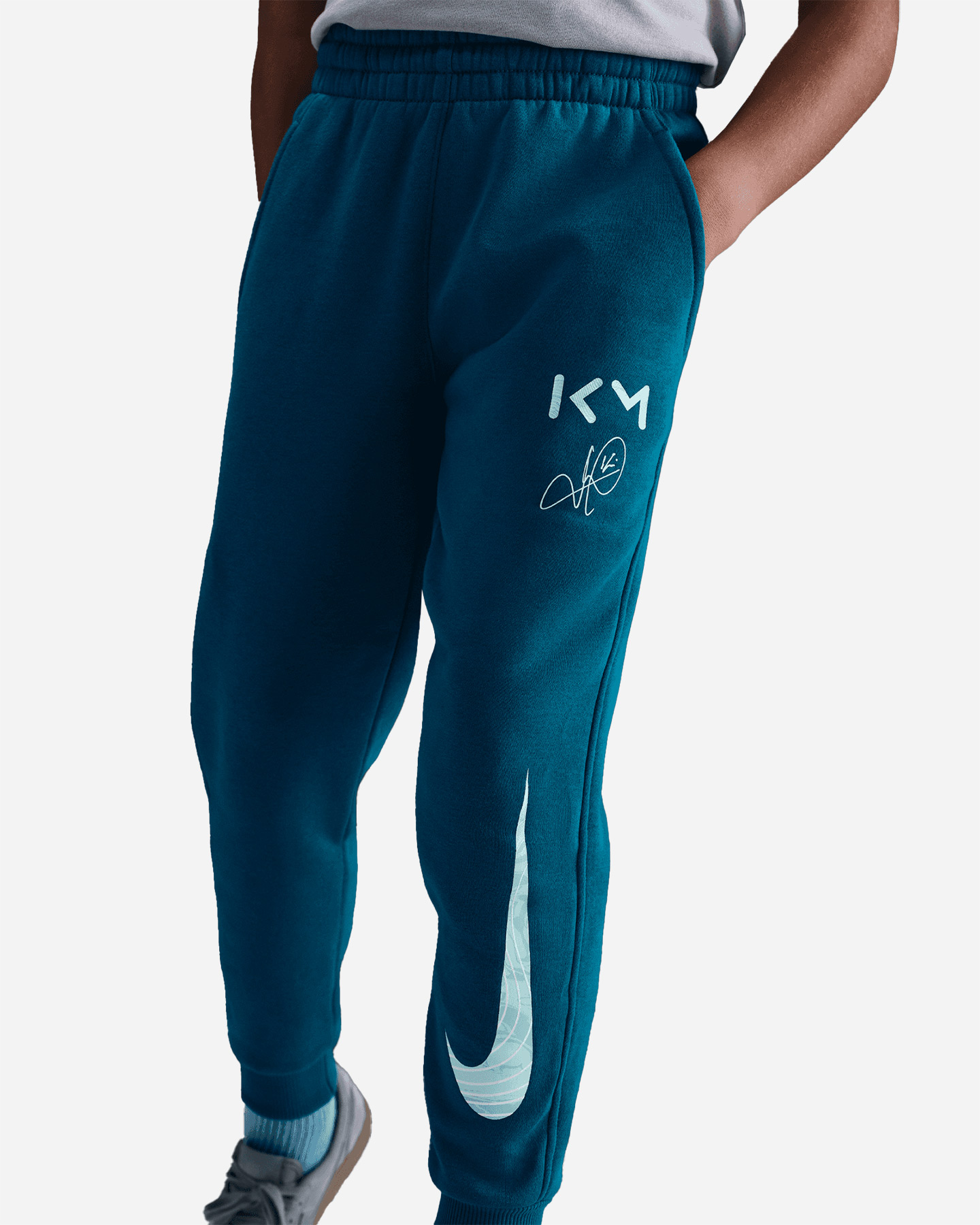 Pantaloncini calcio NIKE CLUB FLEECE KYLIAN MBAPPE JR - Color mix - 4 | Cisalfa Sport