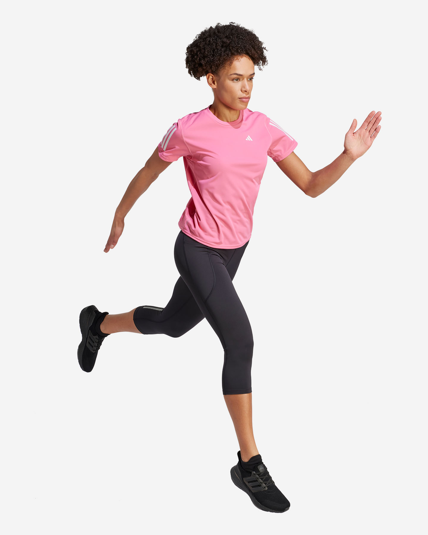 T-shirt running ADIDAS OWN THE RUN W - Rosa - 3 | Cisalfa Sport