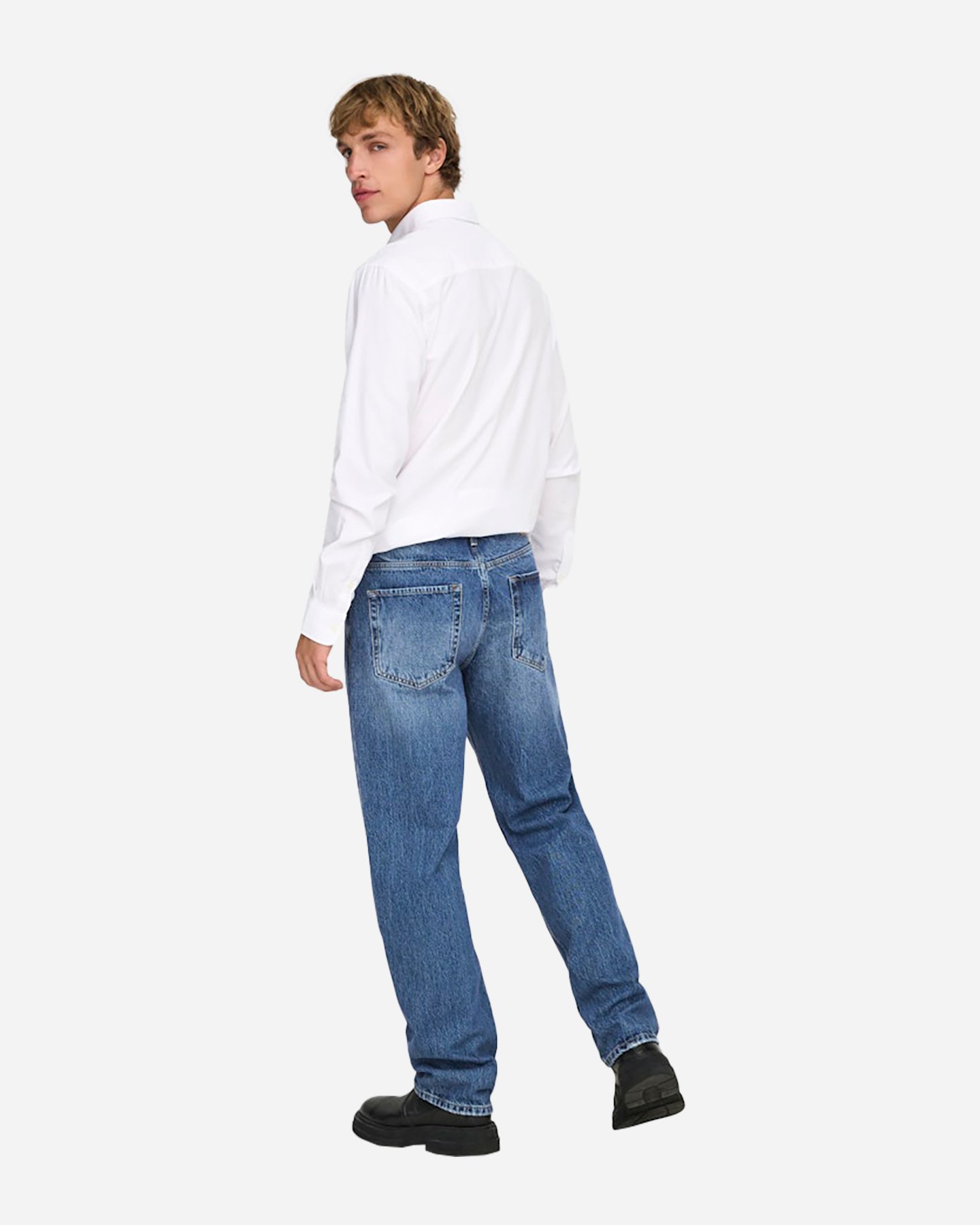 Jeans ONLY & SONS EDGE STRAIGHT FIT L32 M - Denim - 4 | Cisalfa Sport