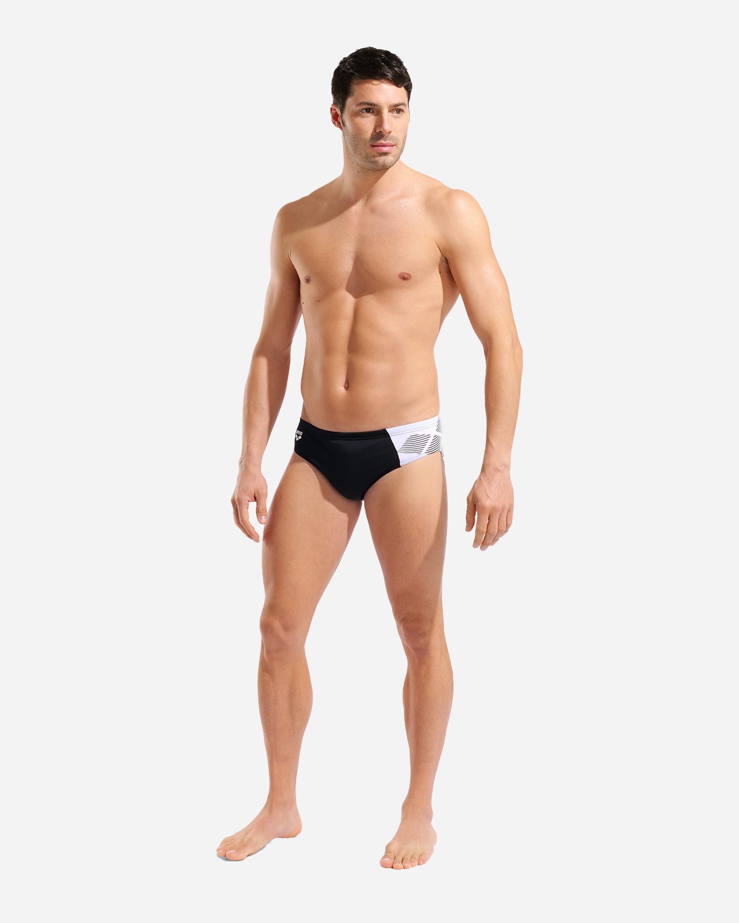 Slip piscina ARENA PRINTED SPLICE M - Nero - 2 | Cisalfa Sport