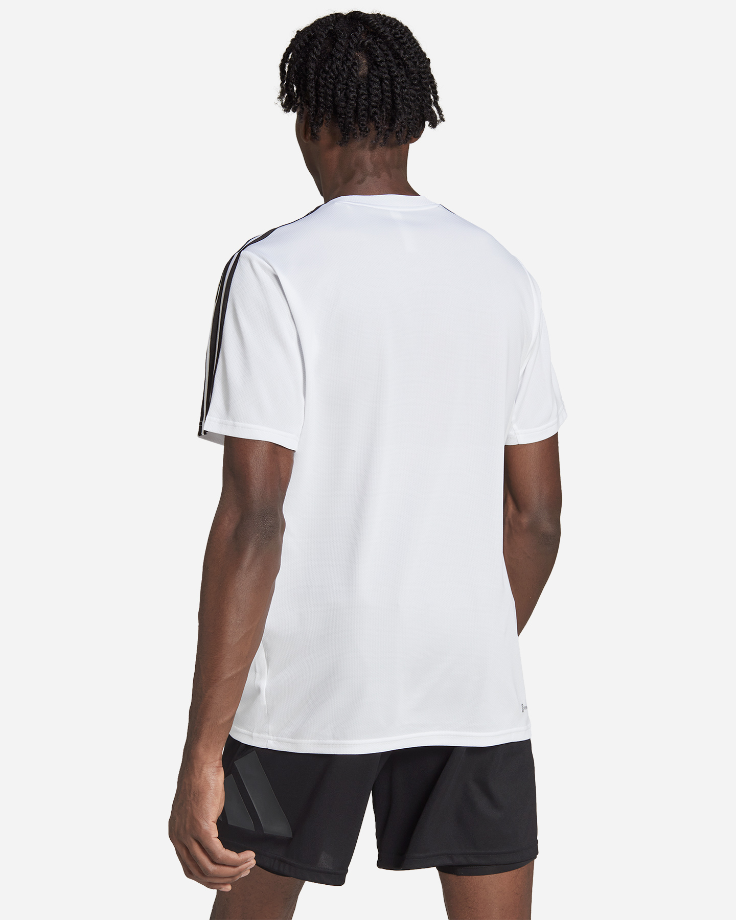 T-shirt training ADIDAS TR-ES 3STRIPES M - Bianco - 2 | Cisalfa Sport