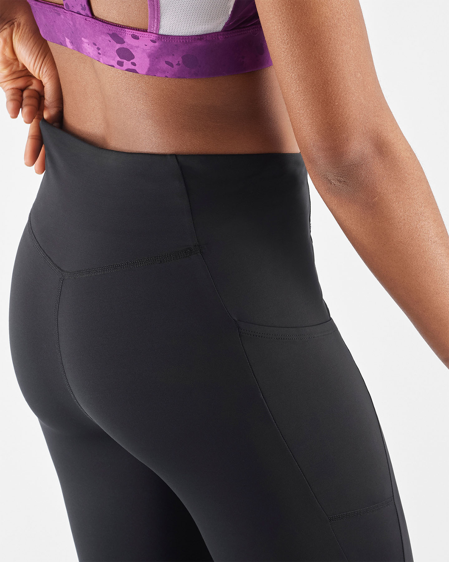 Fuseaux running SALOMON CROSSWARM W - Nero - 4 | Cisalfa Sport