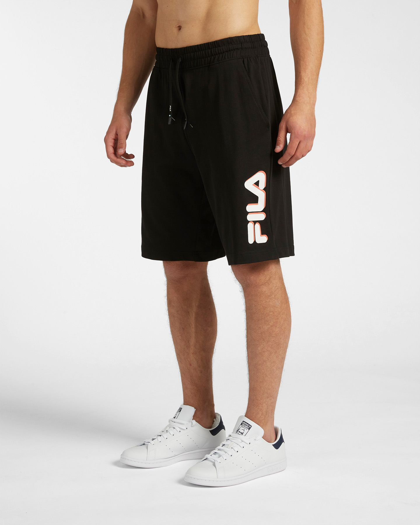 Bermuda FILA TRANSPARENT RUBBER F-BOX PATCH M - Nero - 2 | Cisalfa Sport