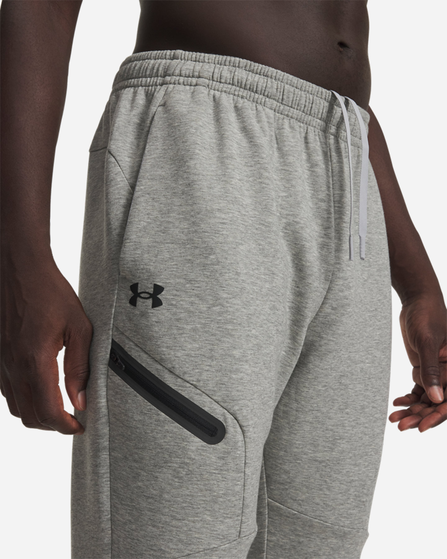 Pantalone UNDER ARMOUR UNSTOPPABLE M - Bianco - 3 | Cisalfa Sport