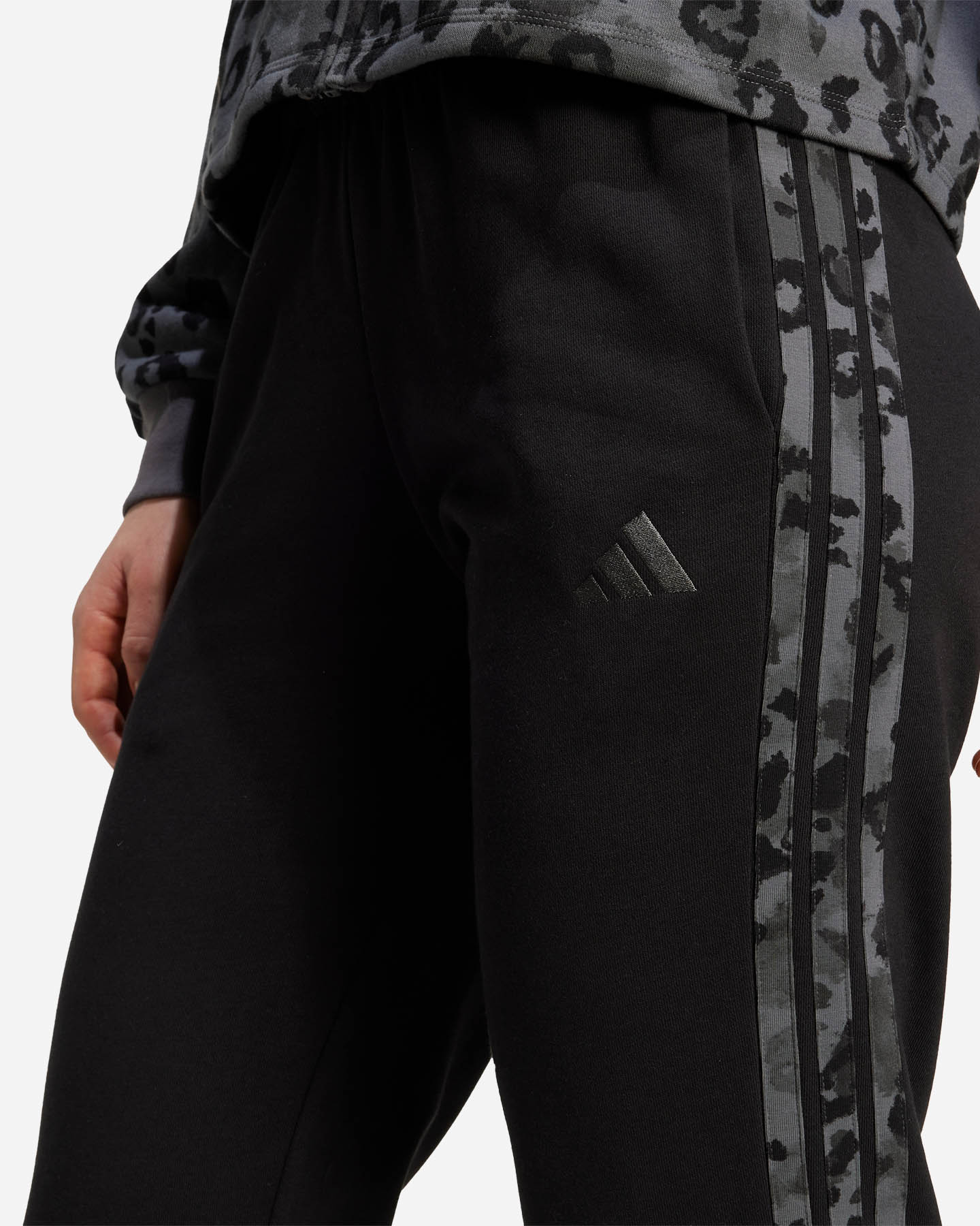Pantalone ADIDAS 3STRIPES W - Nero - 4 | Cisalfa Sport