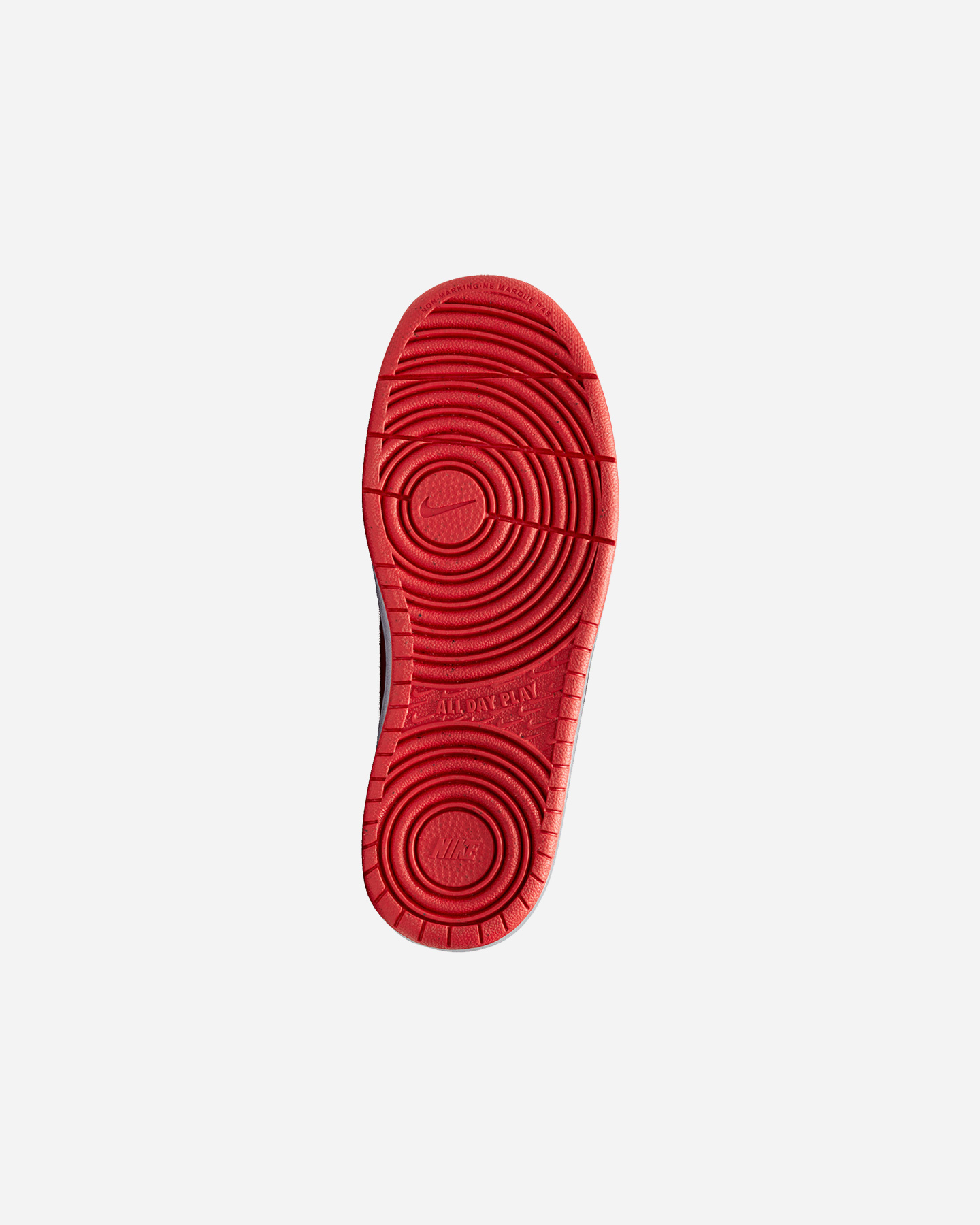 Scarpe sneakers NIKE COURT BOROUGH LOW RECRAFT GS JR - Rosso - 2 | Cisalfa Sport