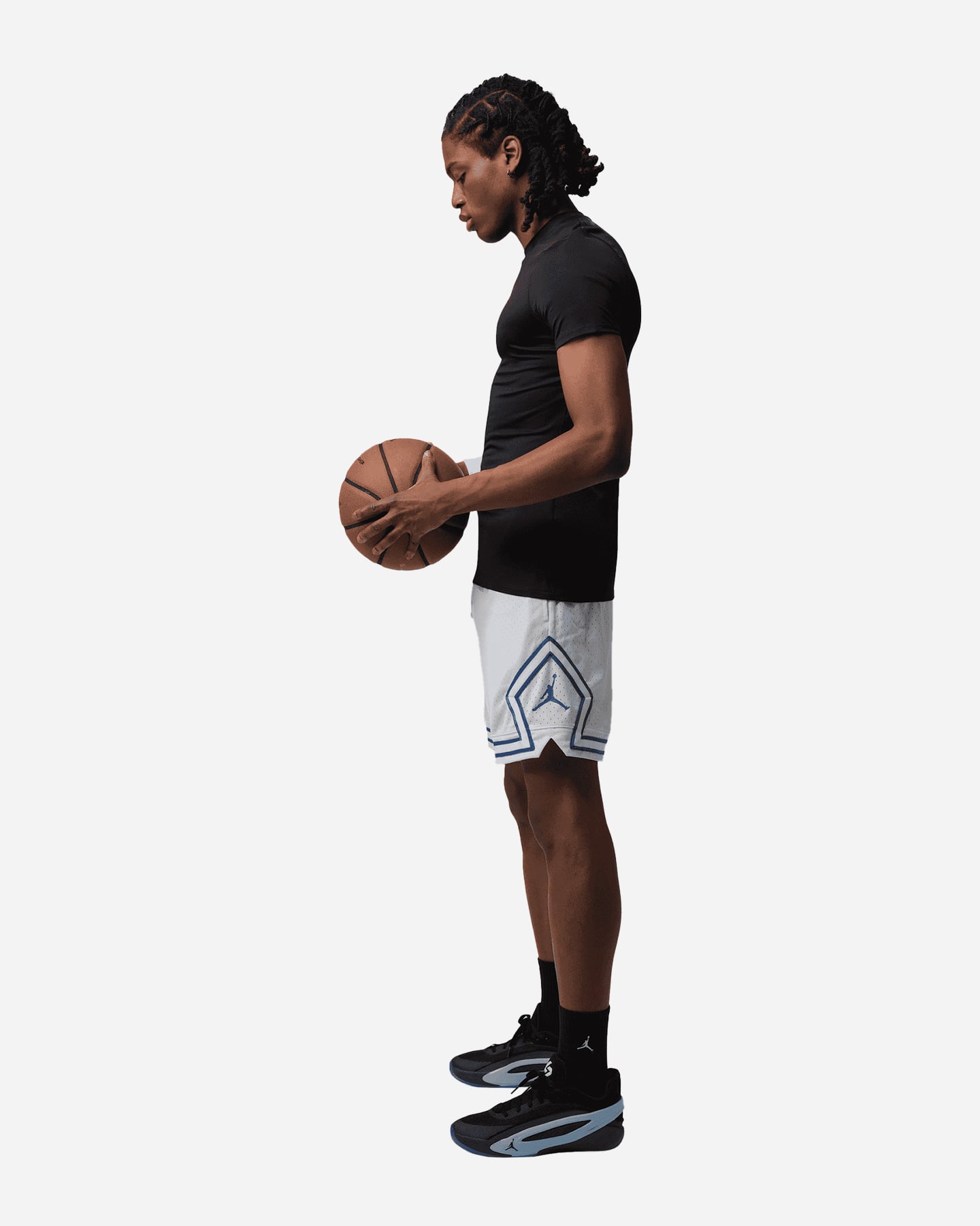 Pantaloncini NIKE JORDAN DIAMOND M - Bianco - 3 | Cisalfa Sport