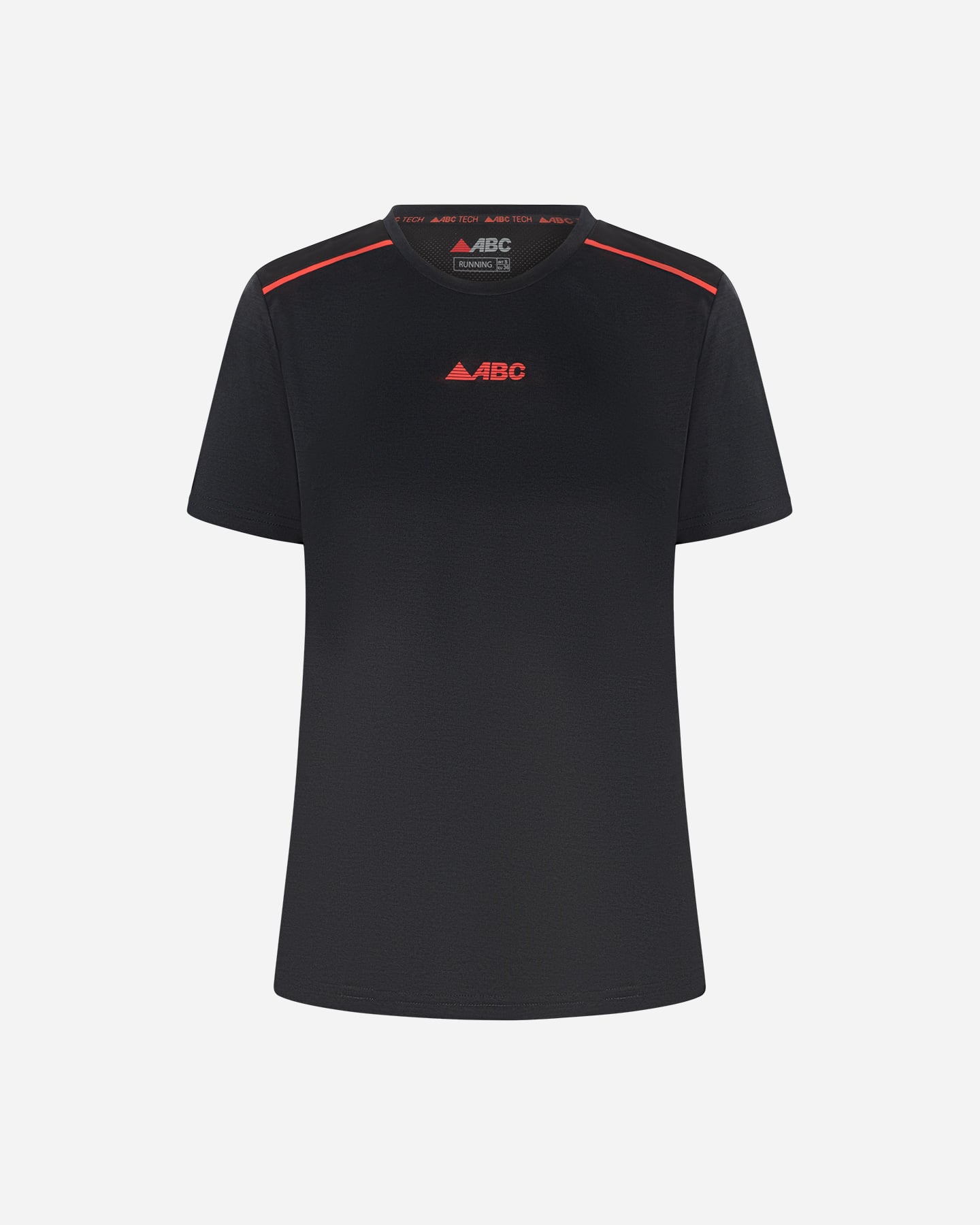 T-shirt running ABC TECH W - Nero - 0 | Cisalfa Sport
