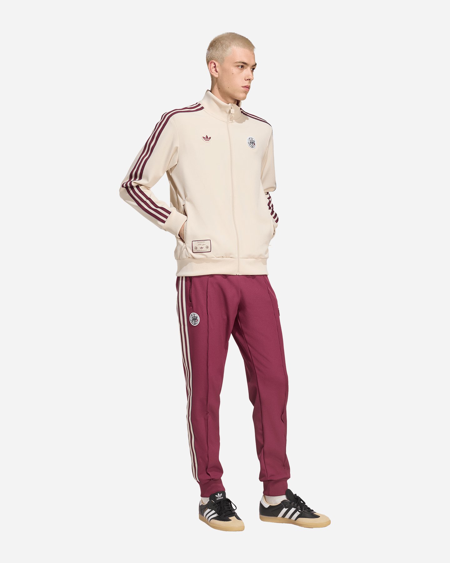 Felpa ADIDAS ORIGINALS AJAX M - Bianco - 3 | Cisalfa Sport