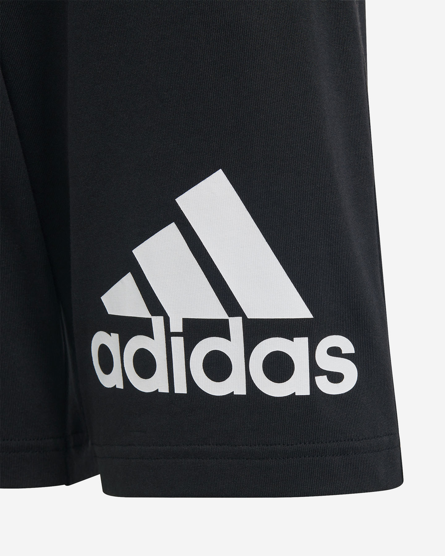 Pantaloncini ADIDAS BIG LOGO JR - Nero - 4 | Cisalfa Sport