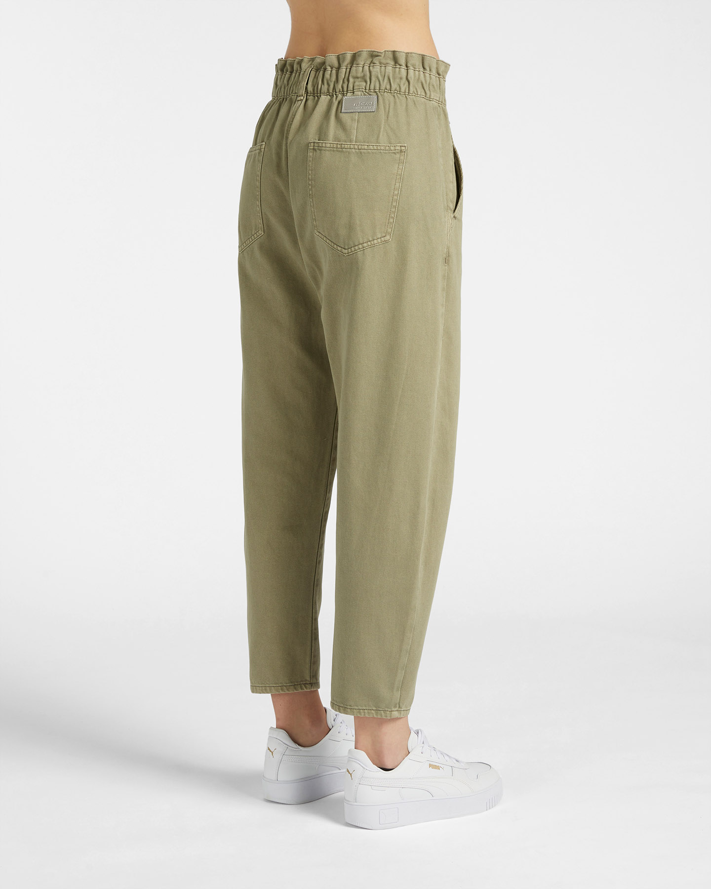 Pantalone MISTRAL BAGGY PAPERBAG W - Verde - 1 | Cisalfa Sport