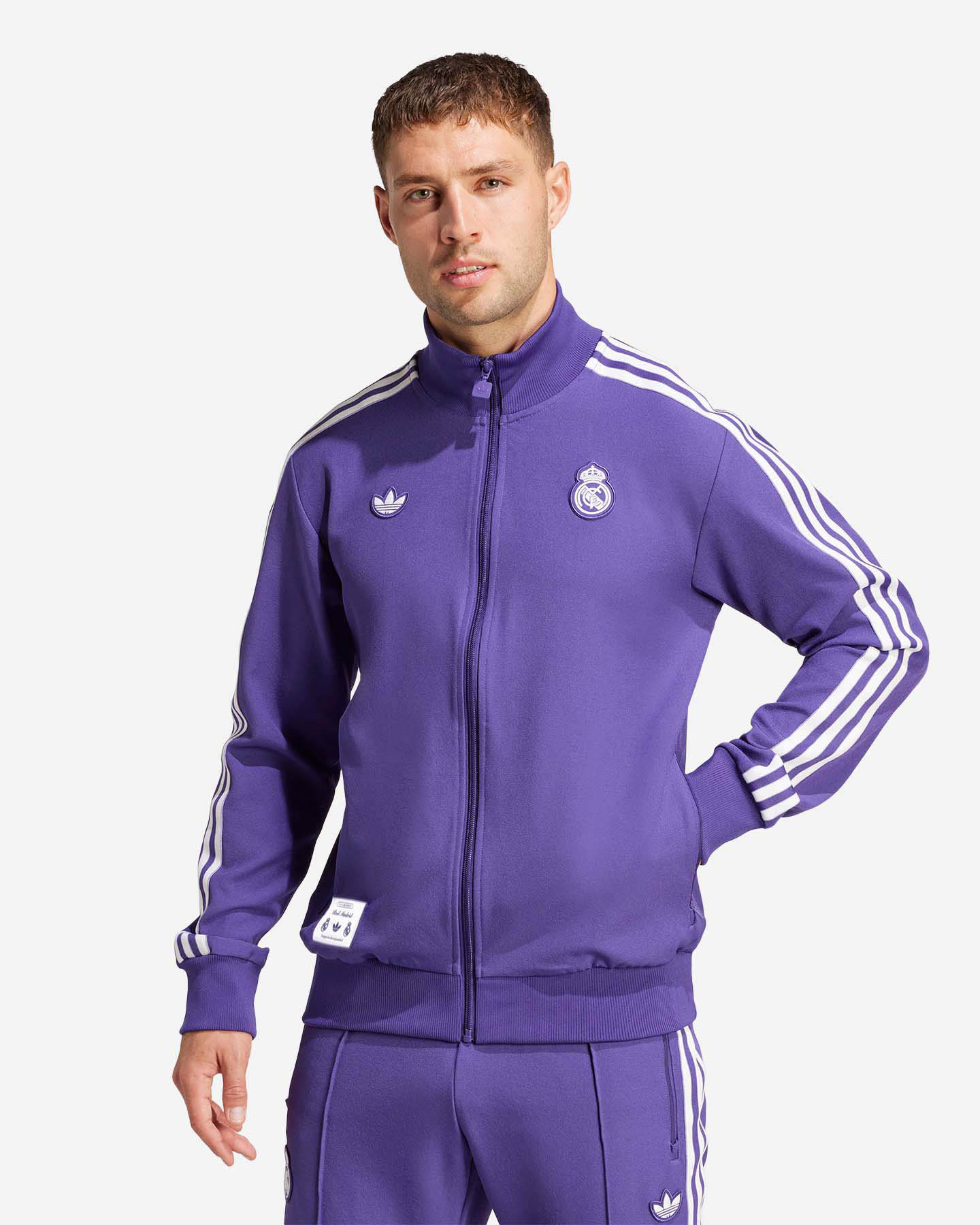 Abbigliamento calcio ufficiale ADIDAS REAL MADRID ICON M - Viola - 1 | Cisalfa Sport