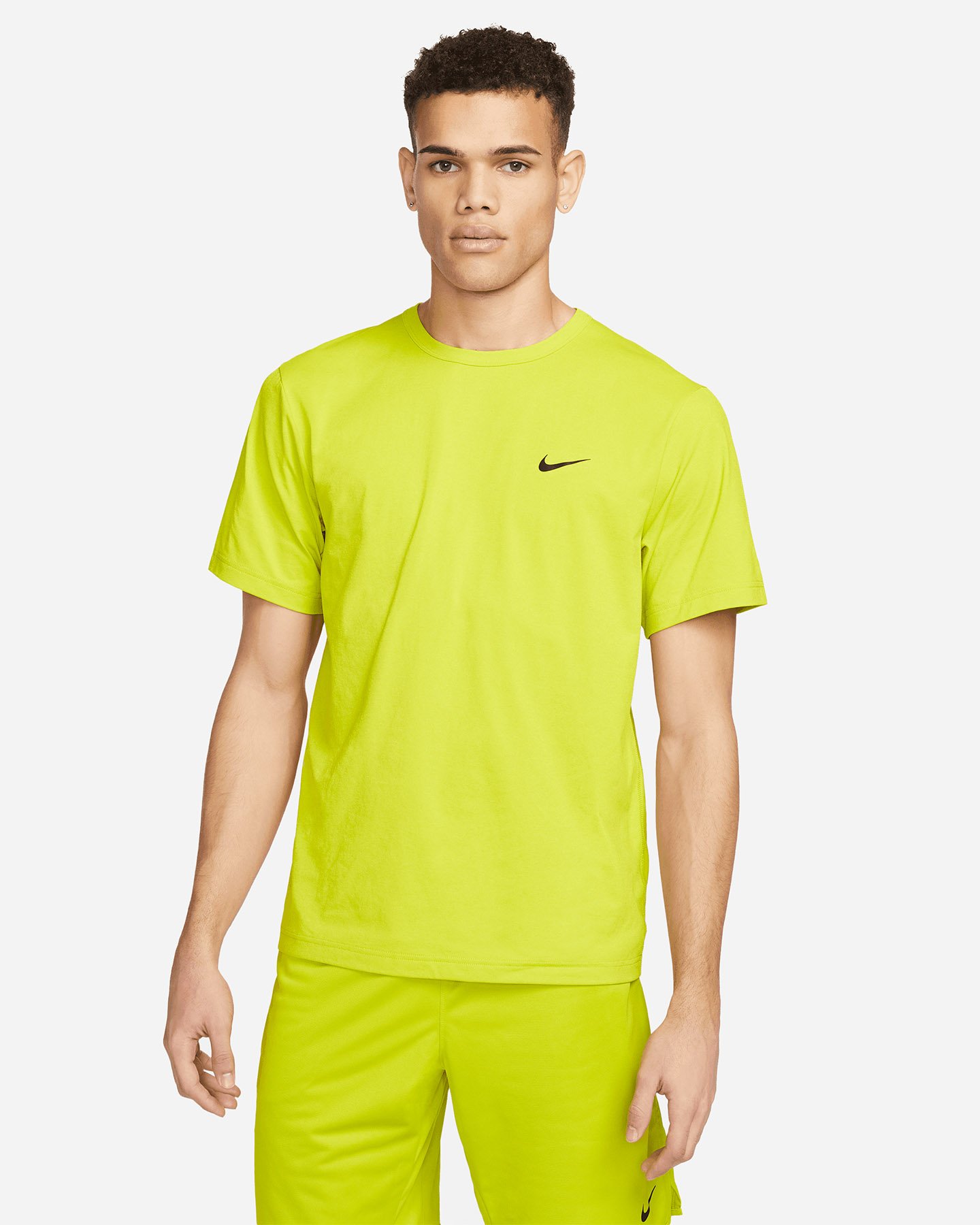 T-shirt training NIKE DRI FIT HYVERSE M - Giallo - 0 | Cisalfa Sport