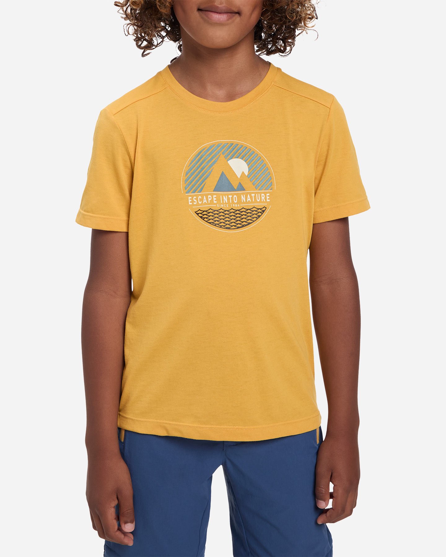 T-shirt MCKINLEY ELLIS III JR - Giallo - 1 | Cisalfa Sport