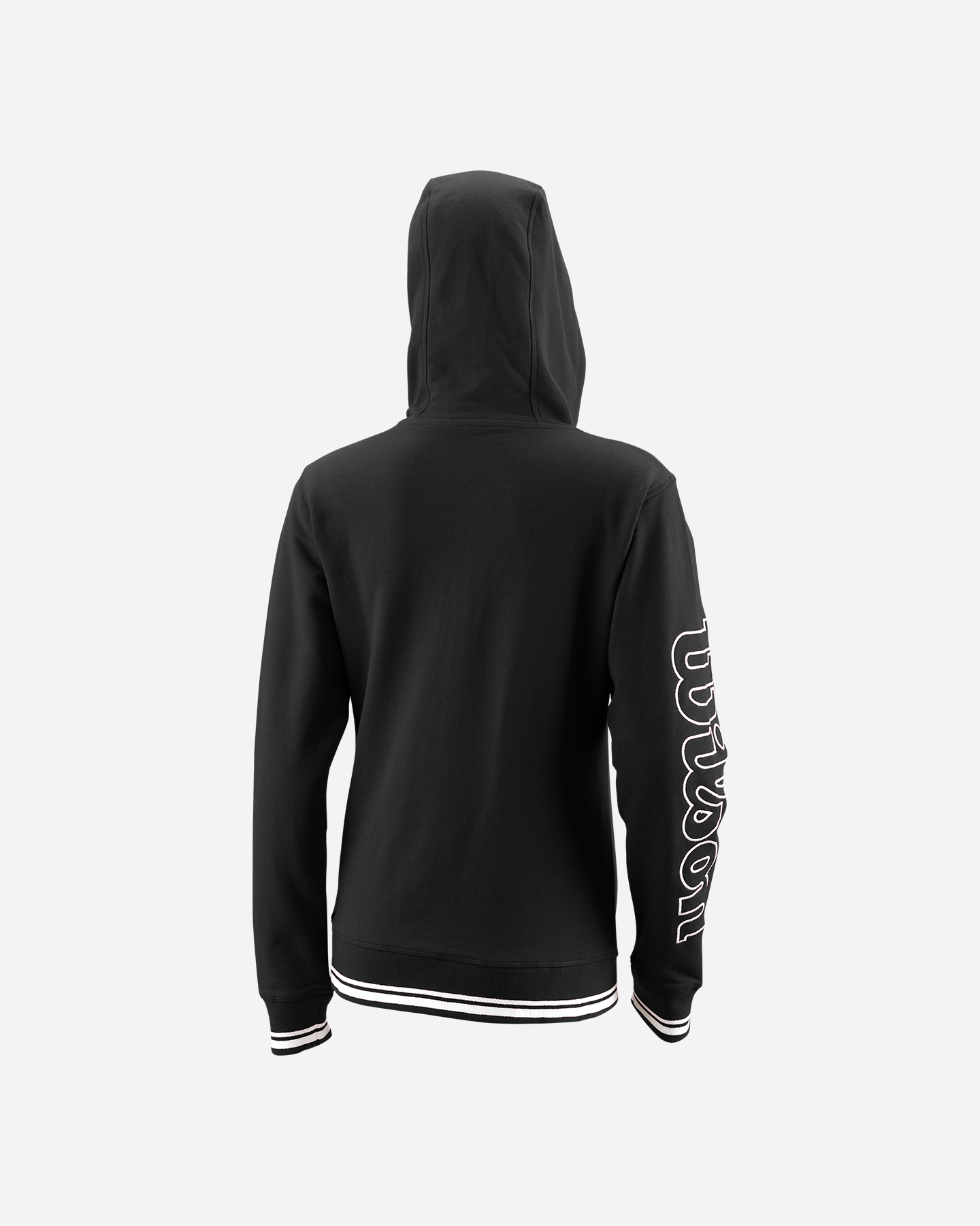 Giacca tennis WILSON TEAM II FZ HOOD W - Nero - 1 | Cisalfa Sport
