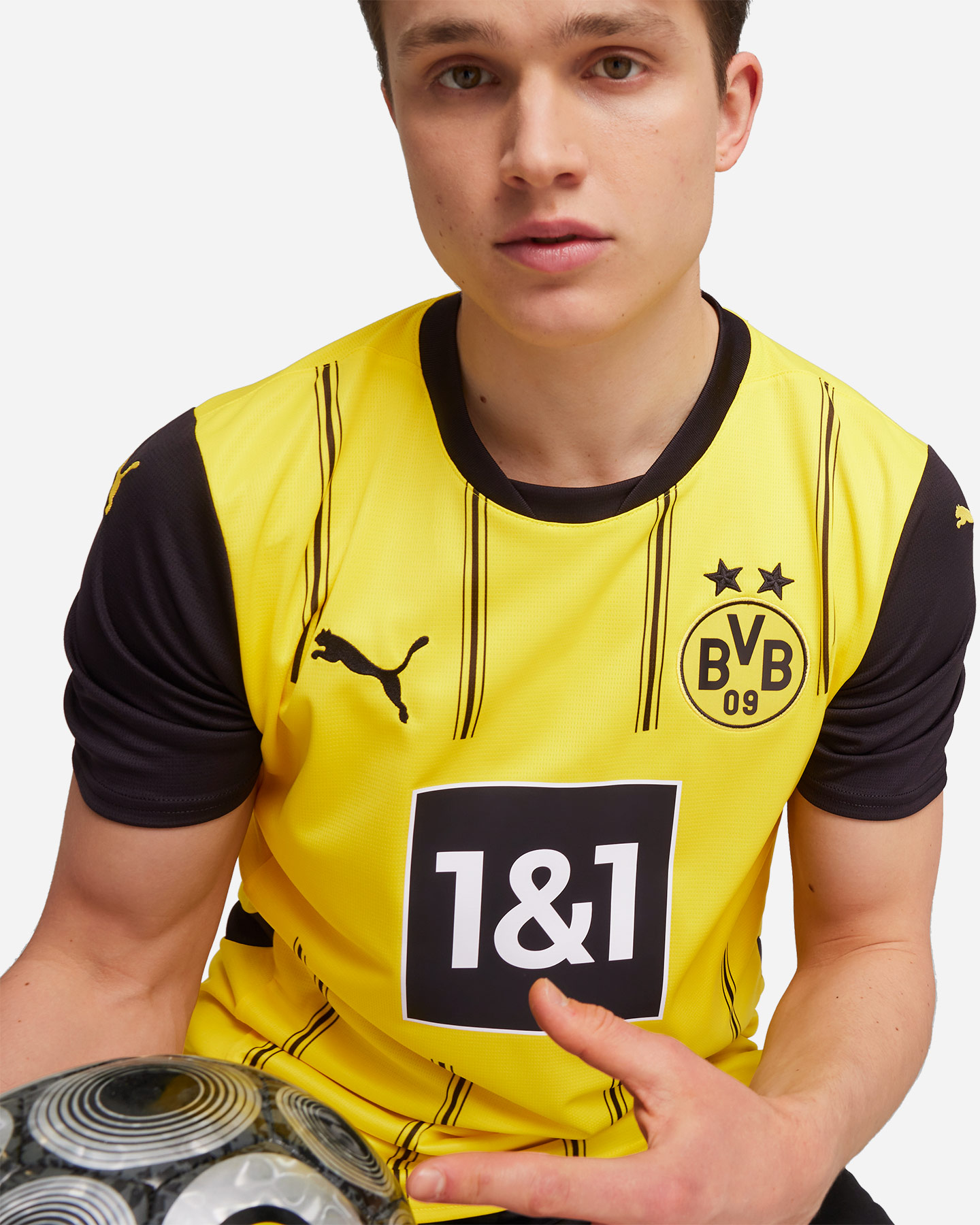 Maglia calcio ufficiale PUMA BORUSSIA DORTMUND HOME 24-25 M - Color mix - 3 | Cisalfa Sport