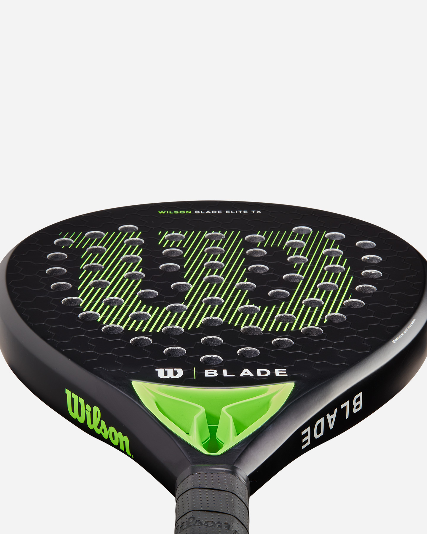 Racchetta padel intermedia WILSON BLADE ELITE TX V2 PADEL  - Nero - 4 | Cisalfa Sport