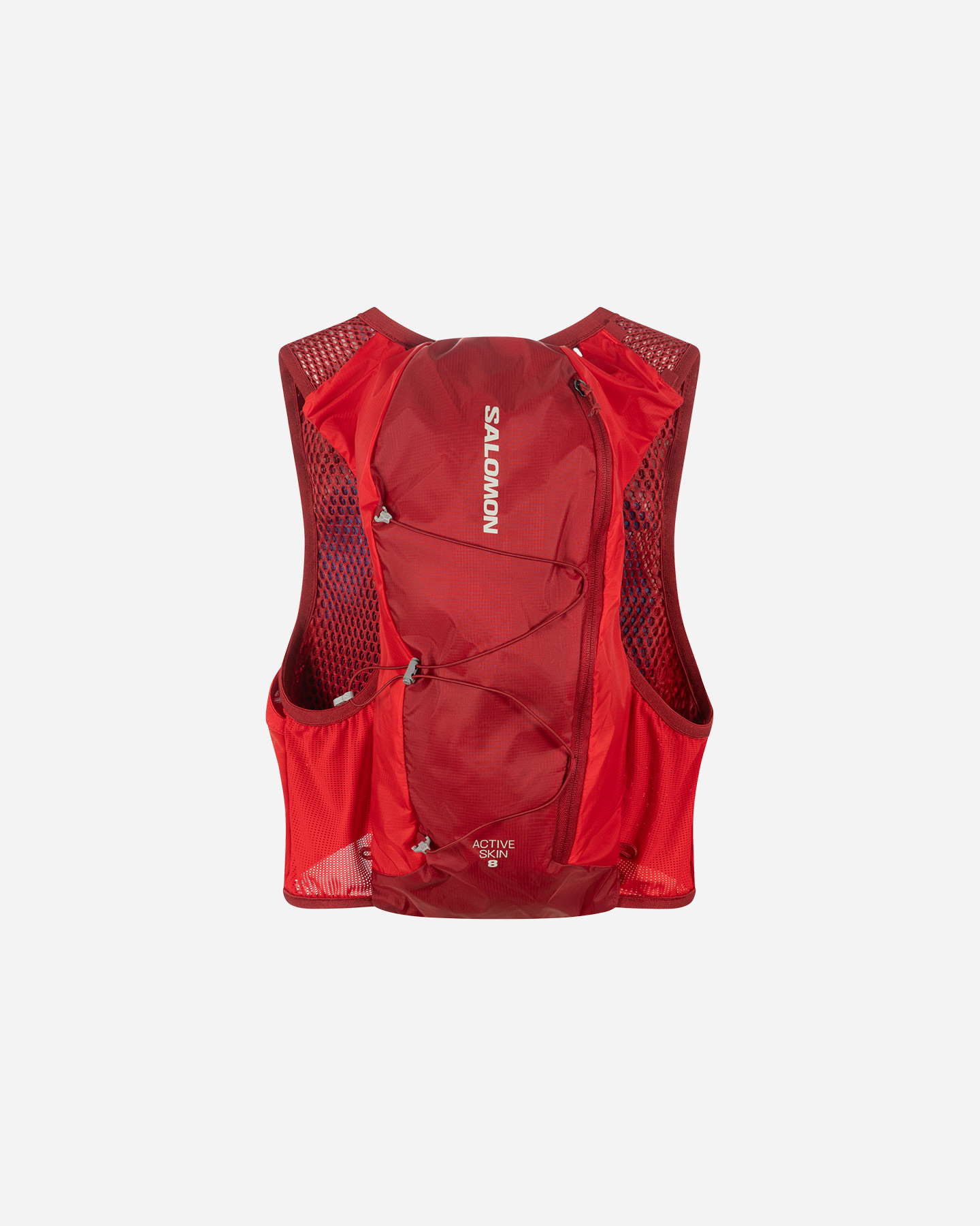 Zaino trail running SALOMON ACTIVE SKIN 8 SET +2 FLASK 50  - Rosso - 1 | Cisalfa Sport