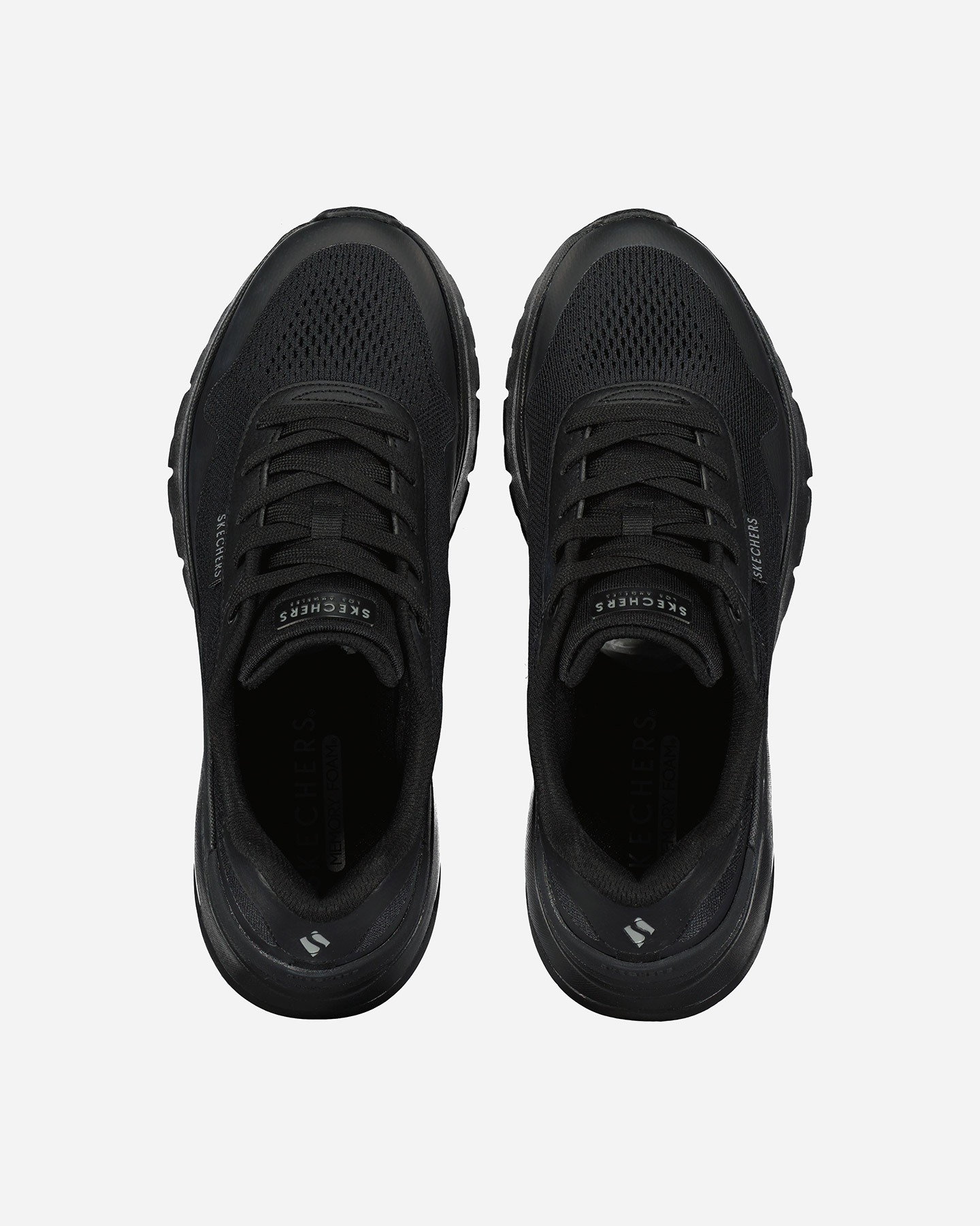 Scarpe sneakers SKECHERS UNO FLEX W - Nero - 3 | Cisalfa Sport
