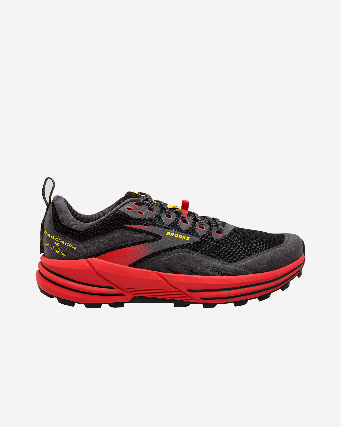 Scarpe trail BROOKS CASCADIA 16 M - Nero - 0 | Cisalfa Sport
