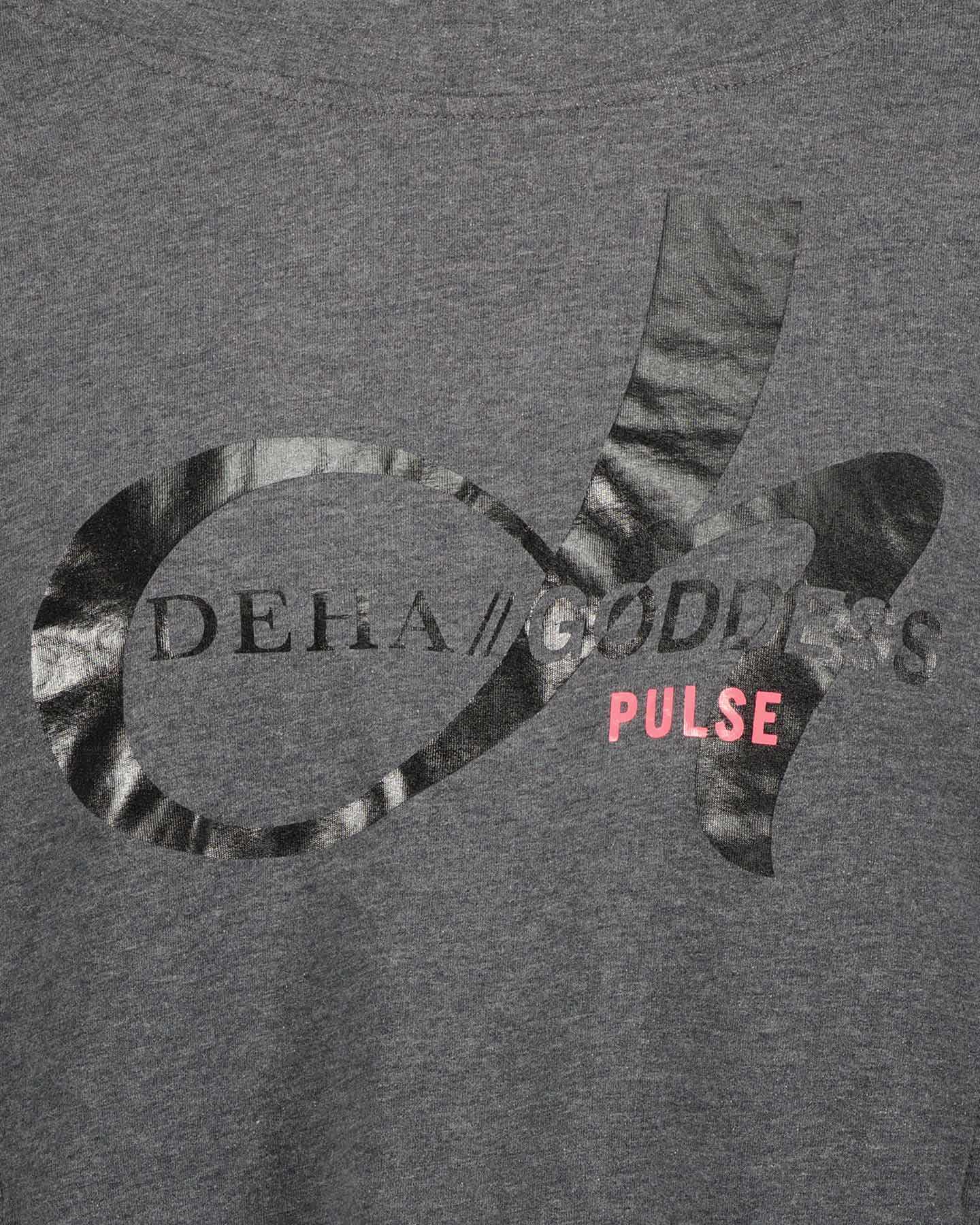 Felpa DEHA BICOLOR BIG LOGO W - Grigio - 2 | Cisalfa Sport