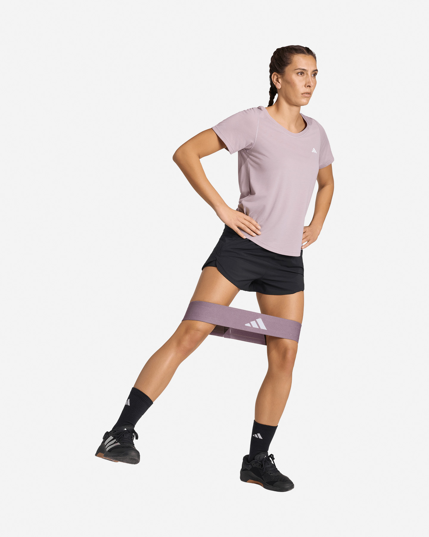 T-shirt training ADIDAS ESSENTIALS SMALL LOGO W - Verde - 3 | Cisalfa Sport