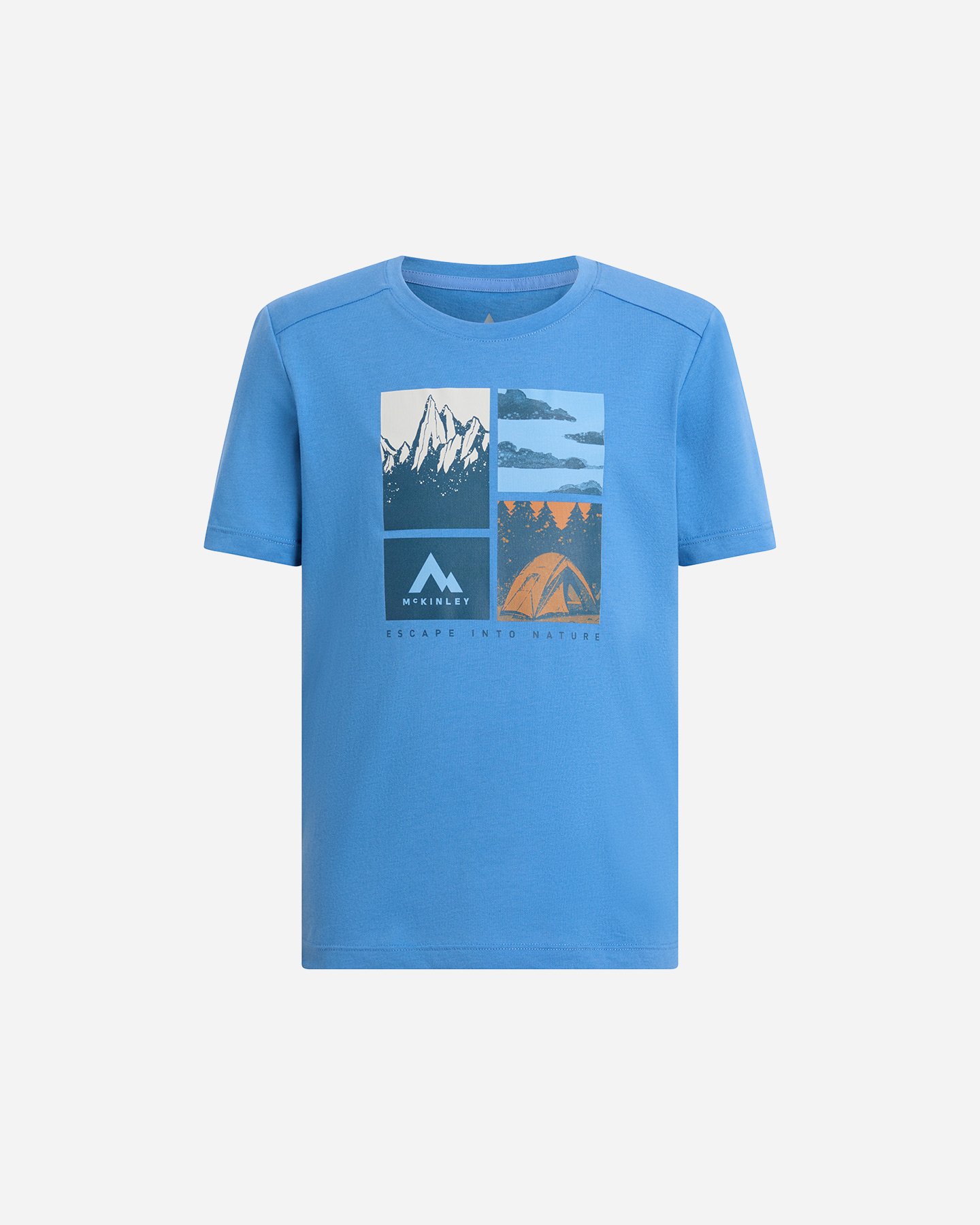 T-shirt MCKINLEY ELLIS III JR - Blu - 0 | Cisalfa Sport