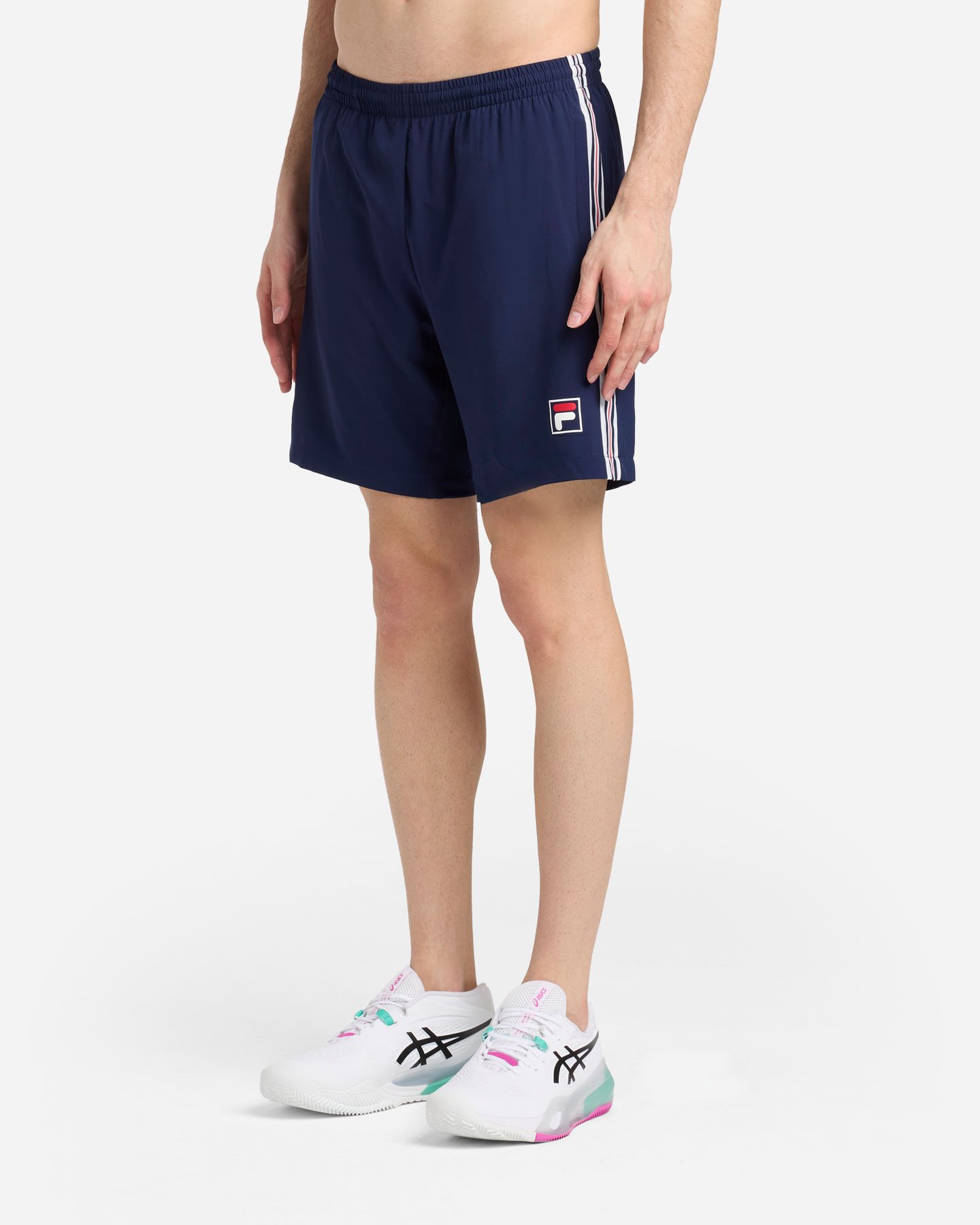 Pantaloncini tennis FILA COURT LINE M - Blu - 2 | Cisalfa Sport