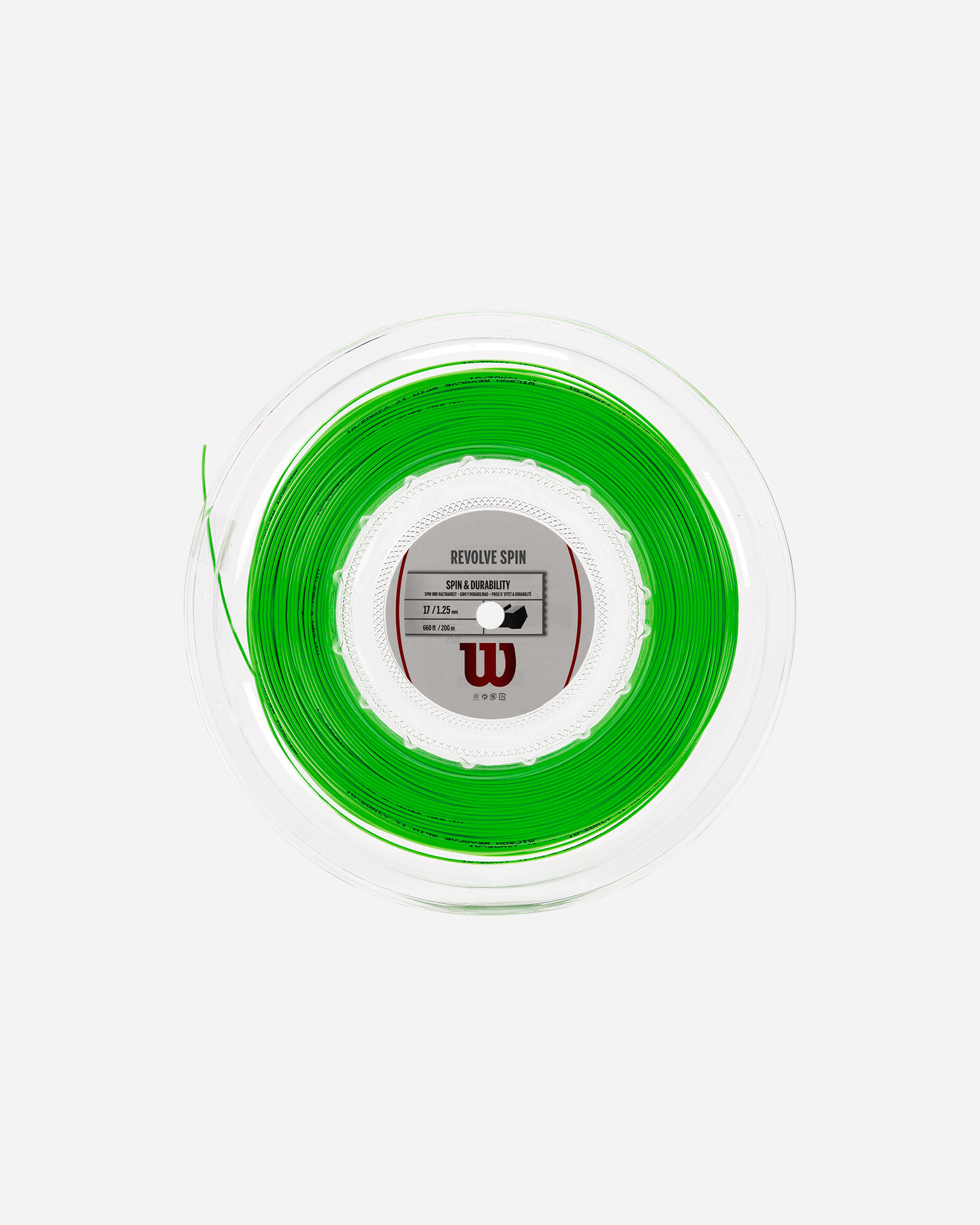 Corde tennis WILSON REVOLVE SPIN 17 - Verde - 0 | Cisalfa Sport