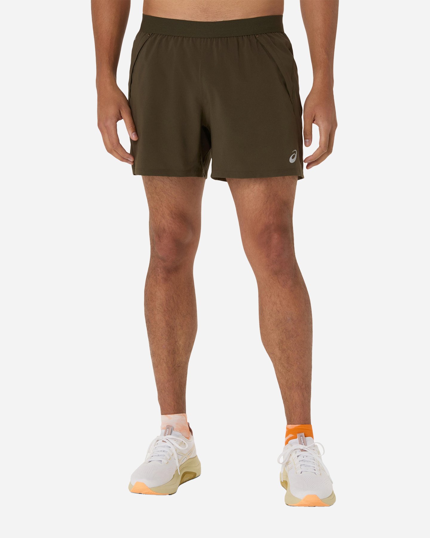 Short running ASICS ROAD 5IN M - Marrone - 3 | Cisalfa Sport