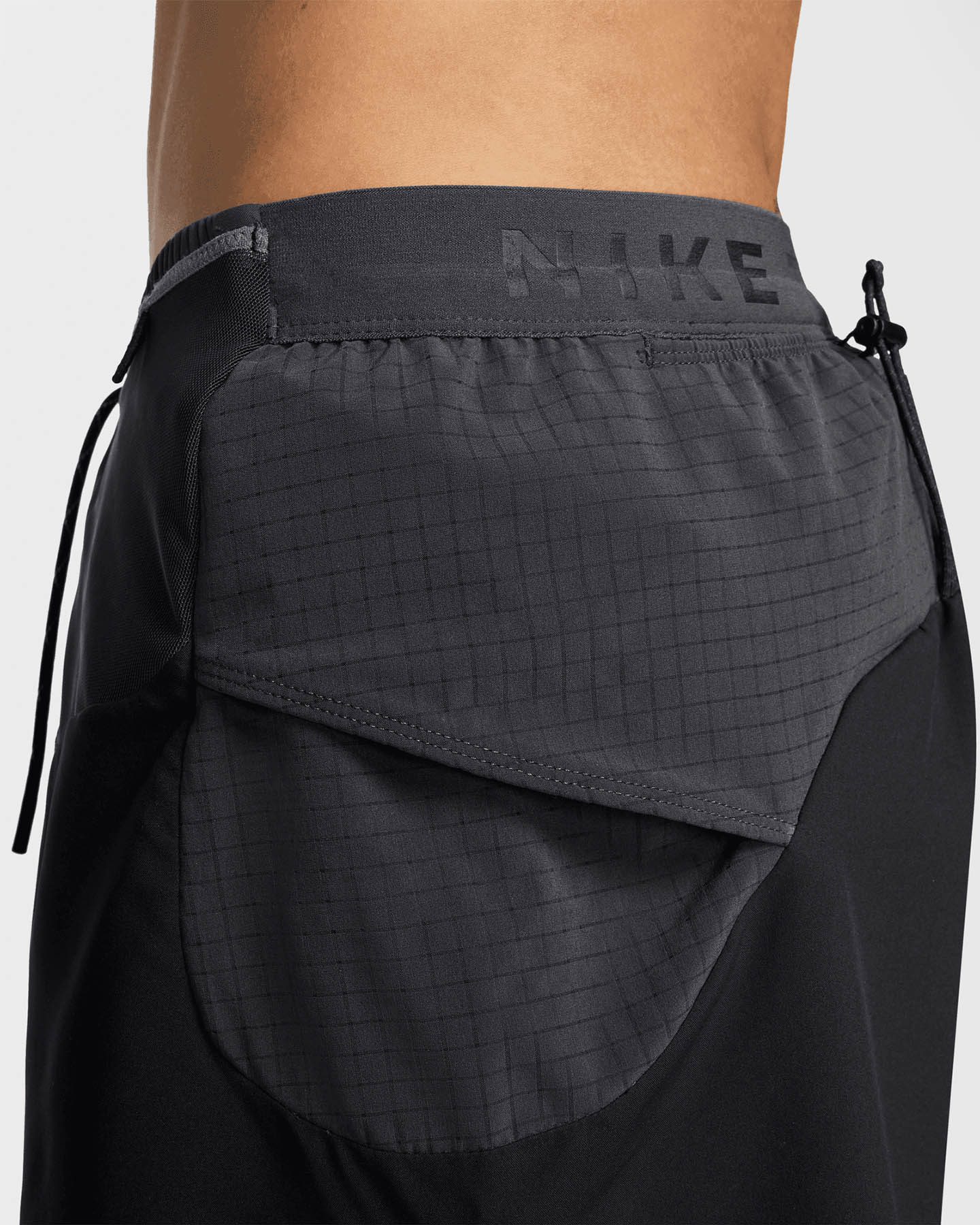 Short running NIKE TRAIL M - Nero - 3 | Cisalfa Sport