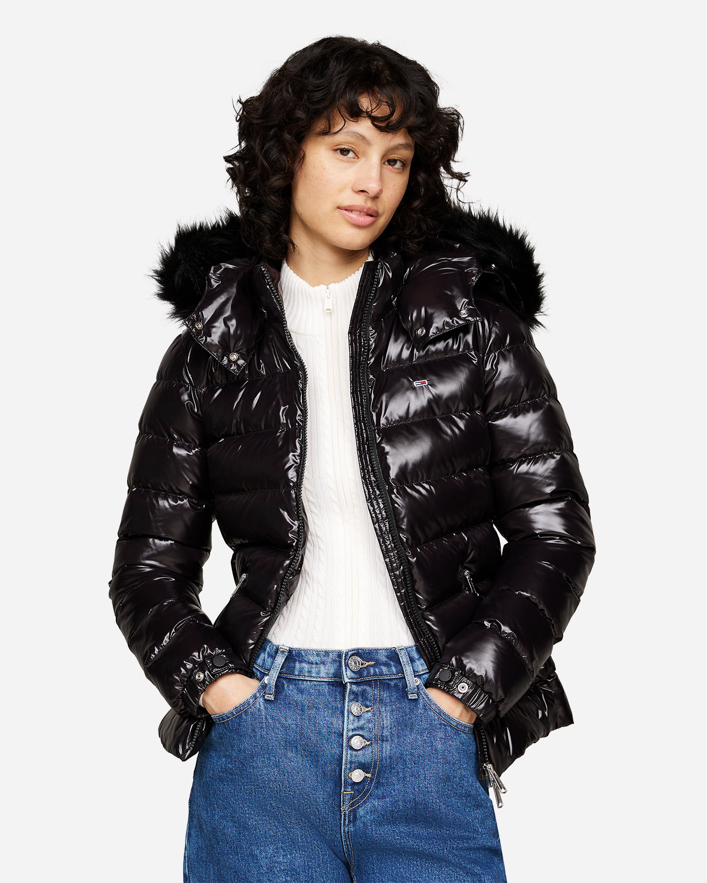 Piumino TOMMY HILFIGER FURRY W - Nero - 1 | Cisalfa Sport